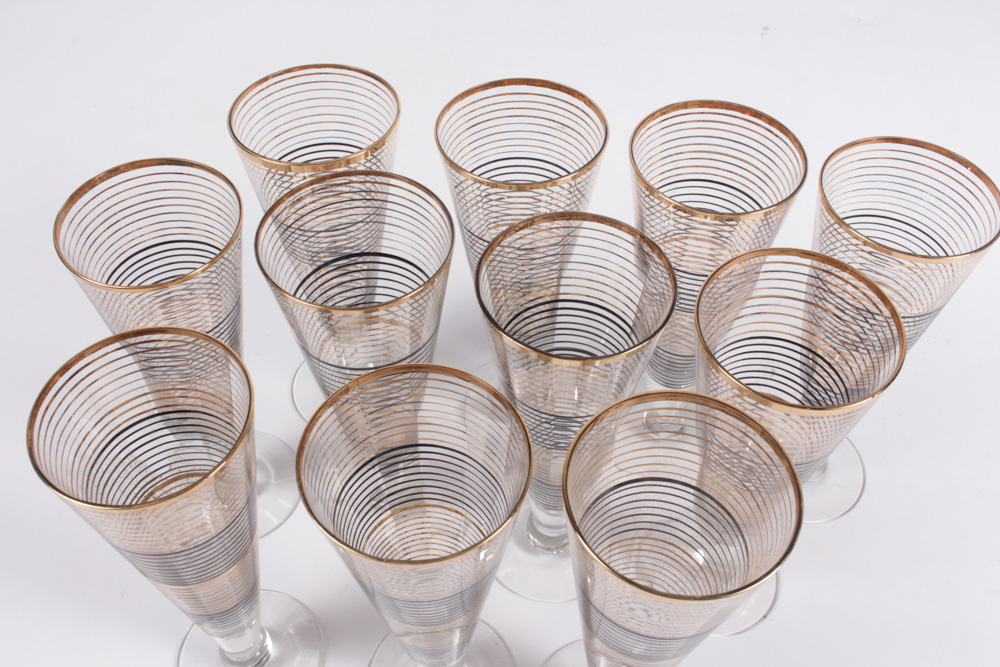 Mid-Century Modern Drinking Glasses | EBTH