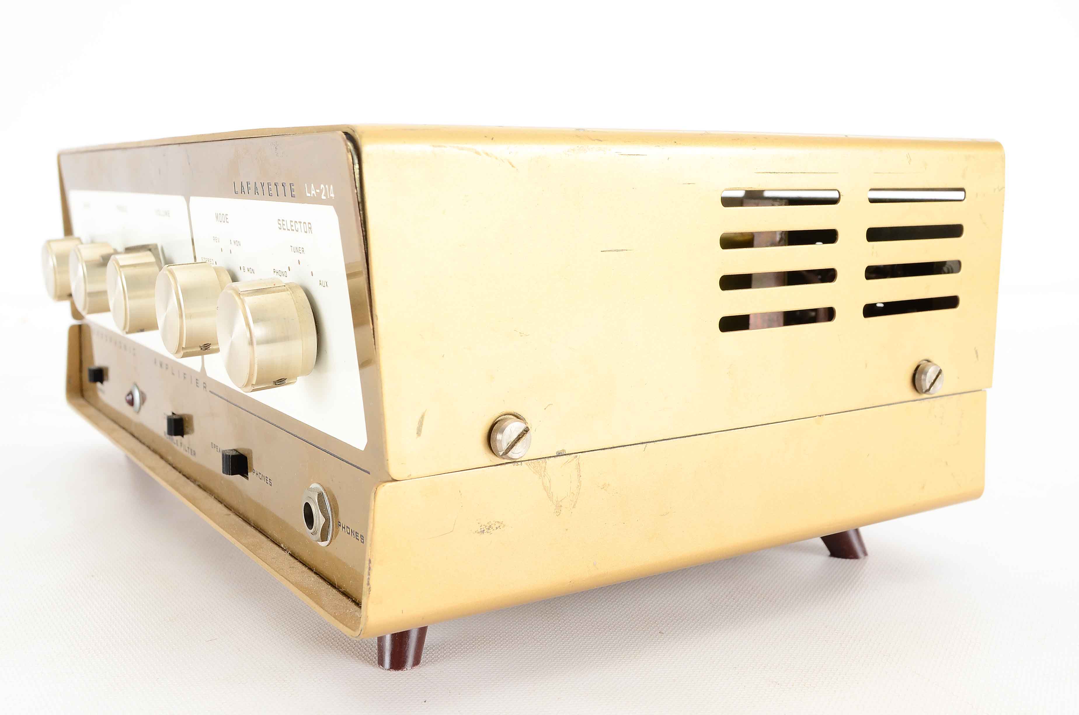 1960s Lafayette LA214 Stereo Tube Amplifier EBTH