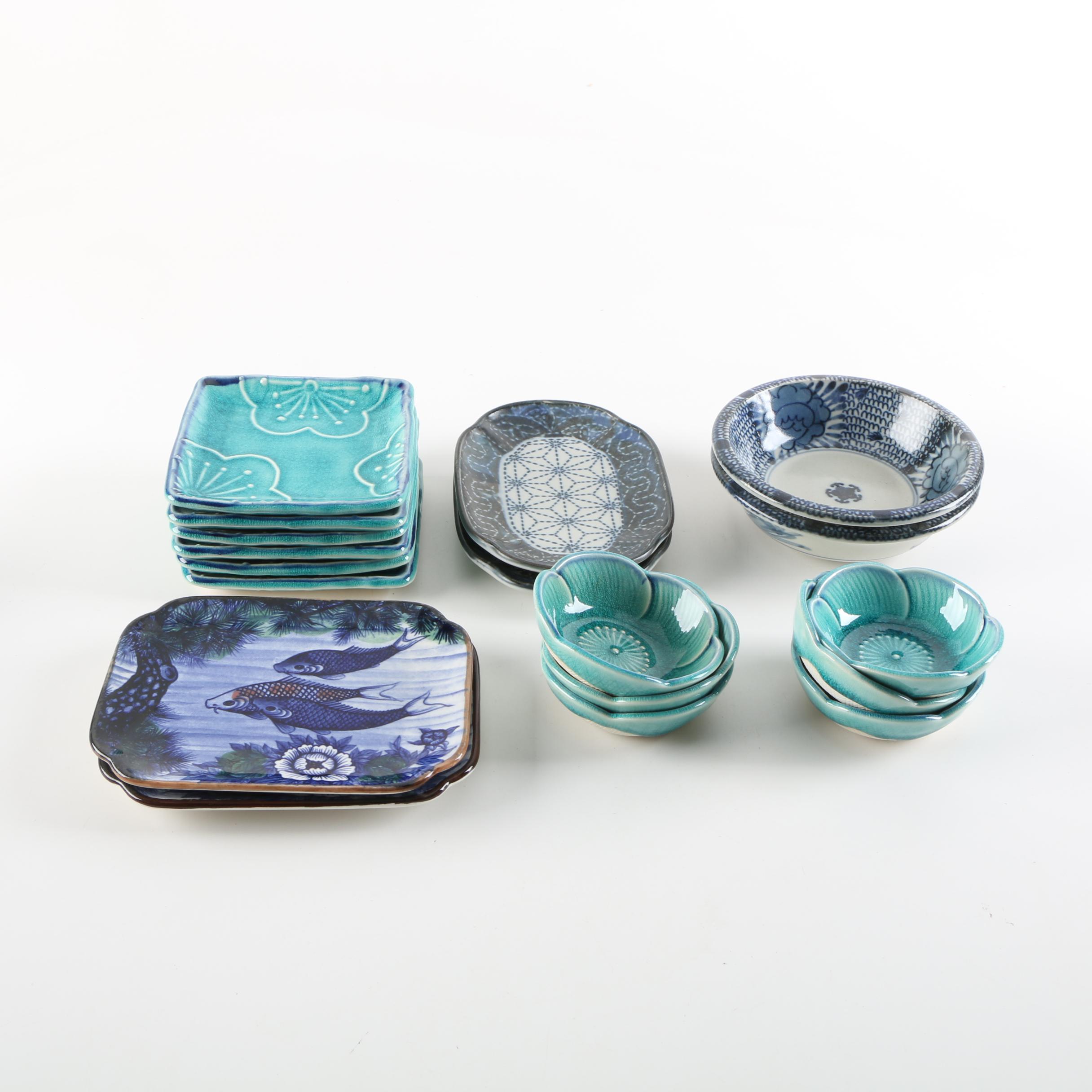 Japanese Plates and Bowls EBTH