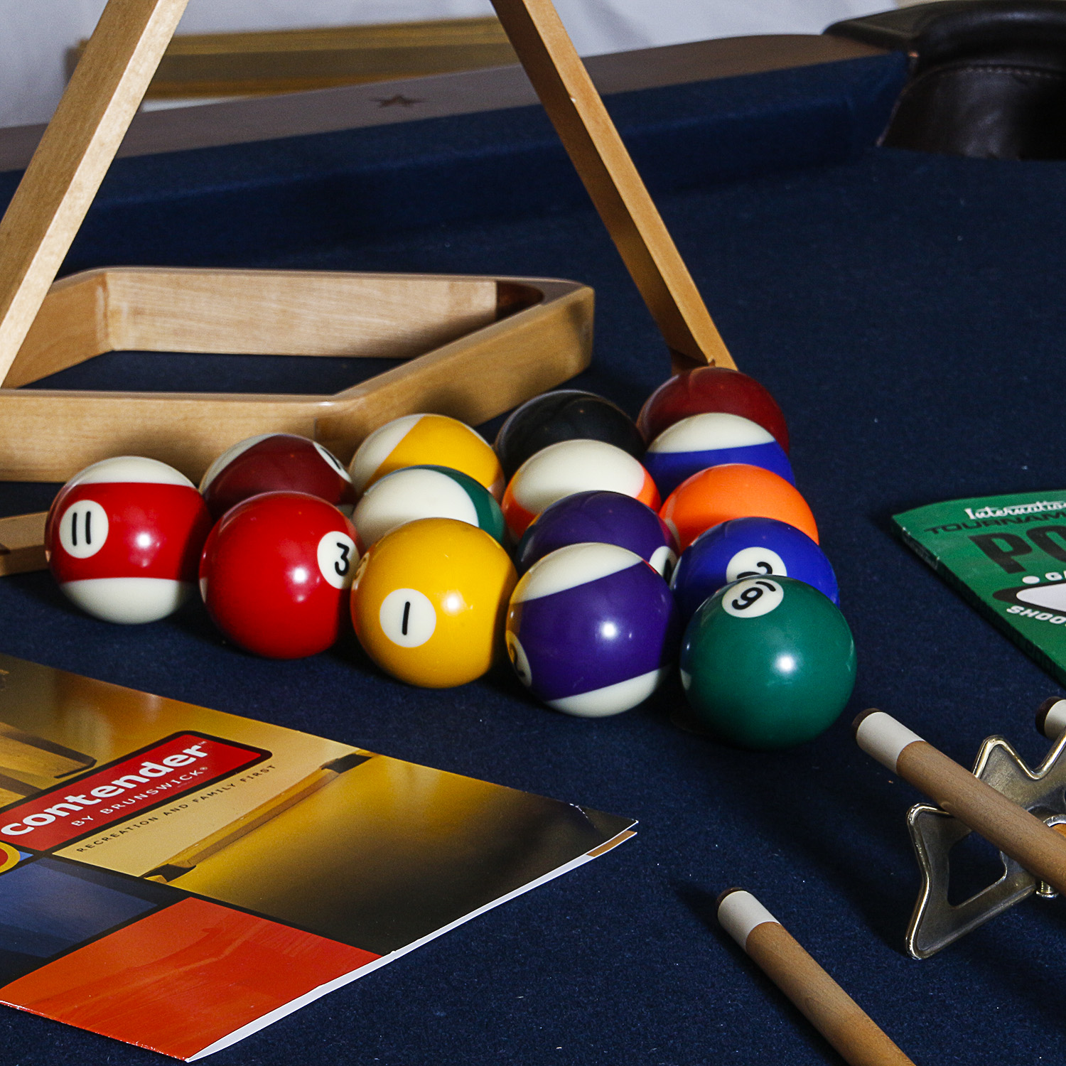 Olhausen Billiards Table with Accessories EBTH