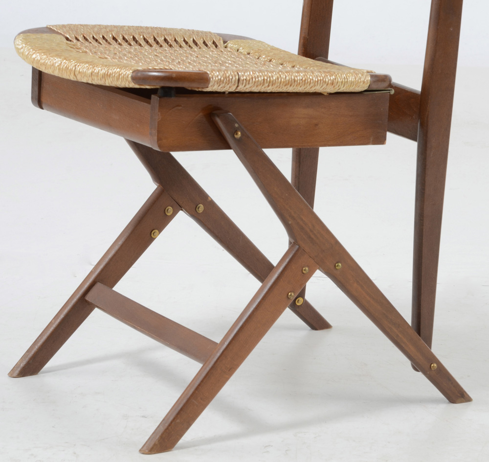 Vintage Valet Stand with Seat EBTH