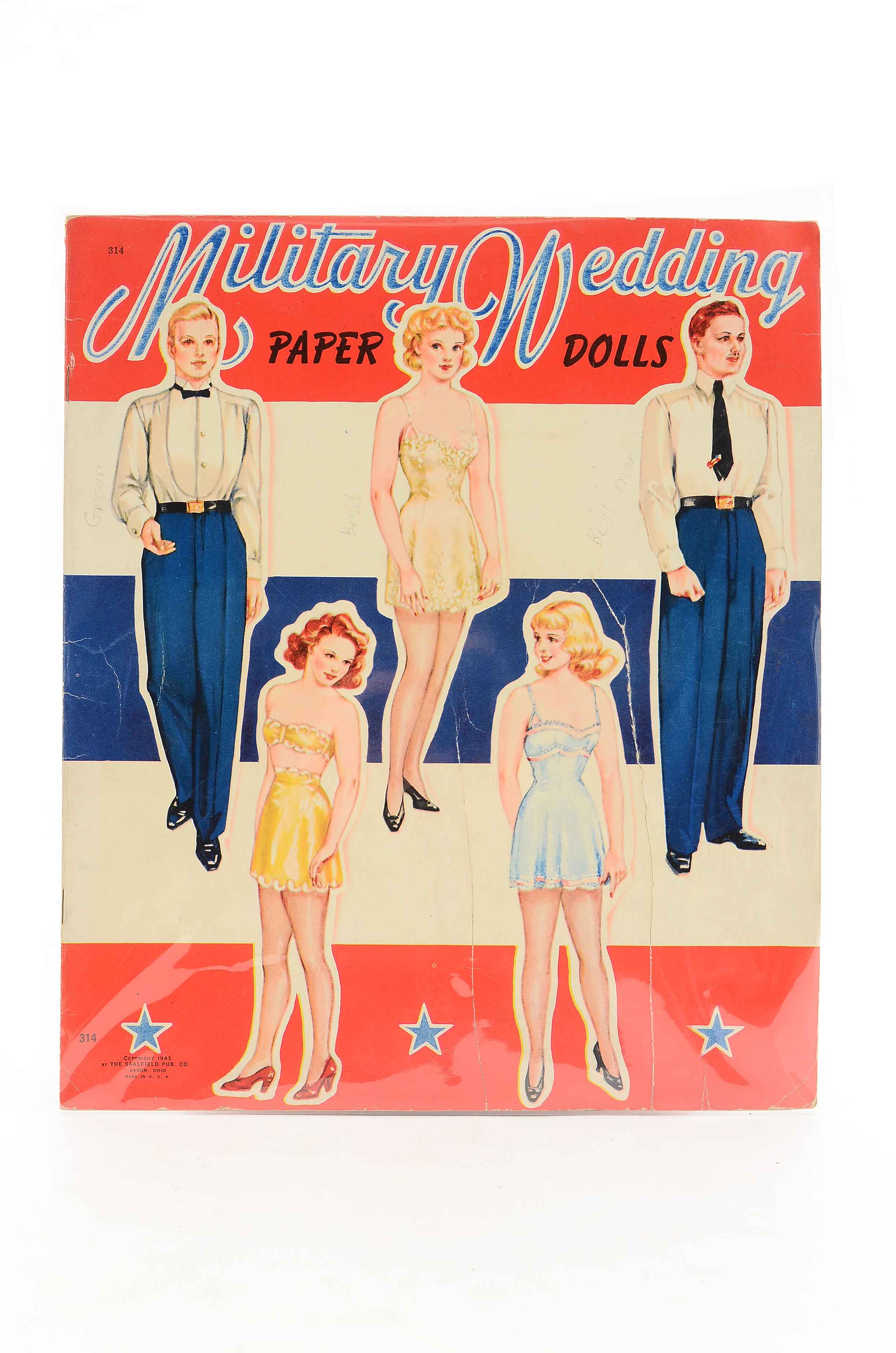 Vintage CutOut Paper Doll Books EBTH