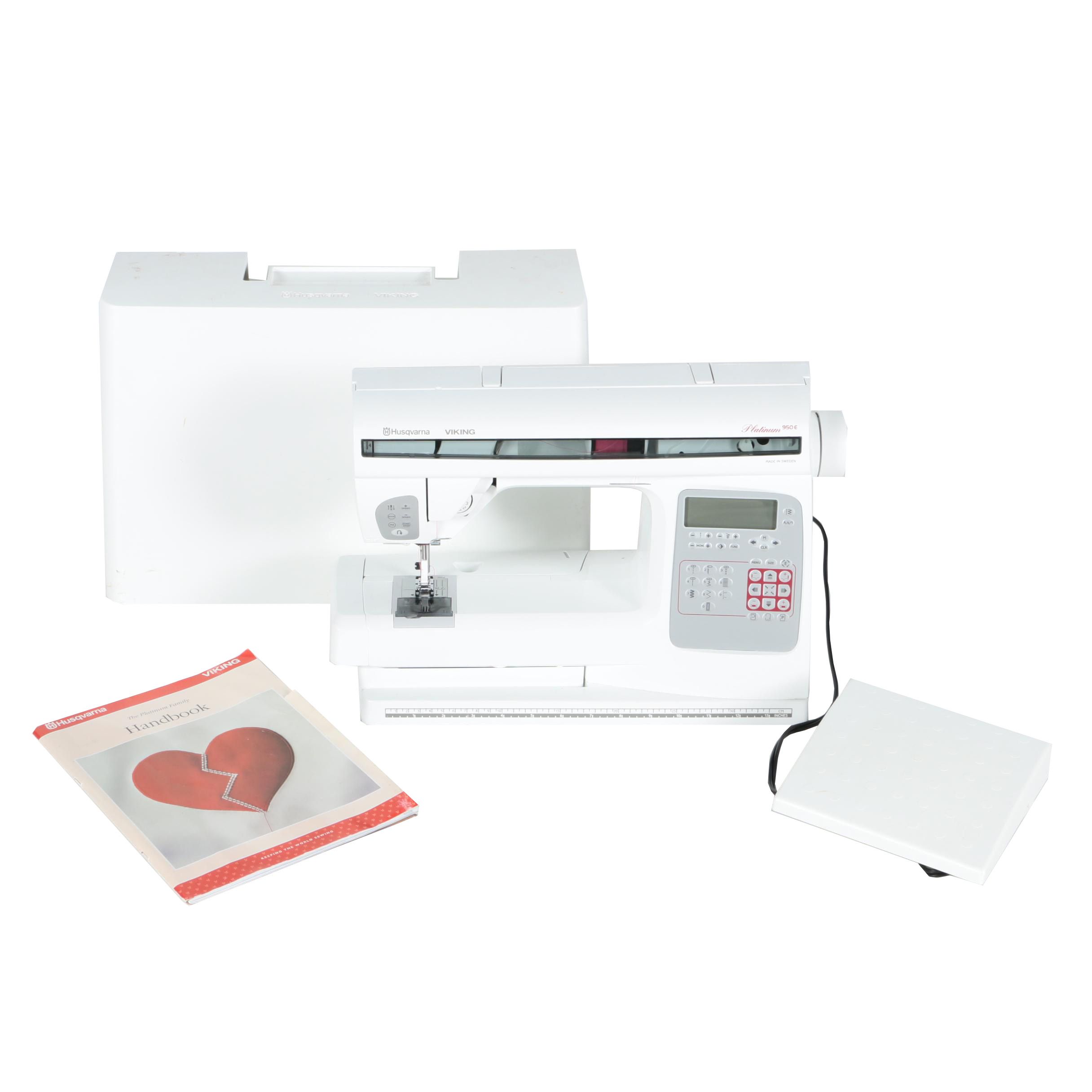 Husqvarna Viking Platinum 950 E Sewing Machine EBTH