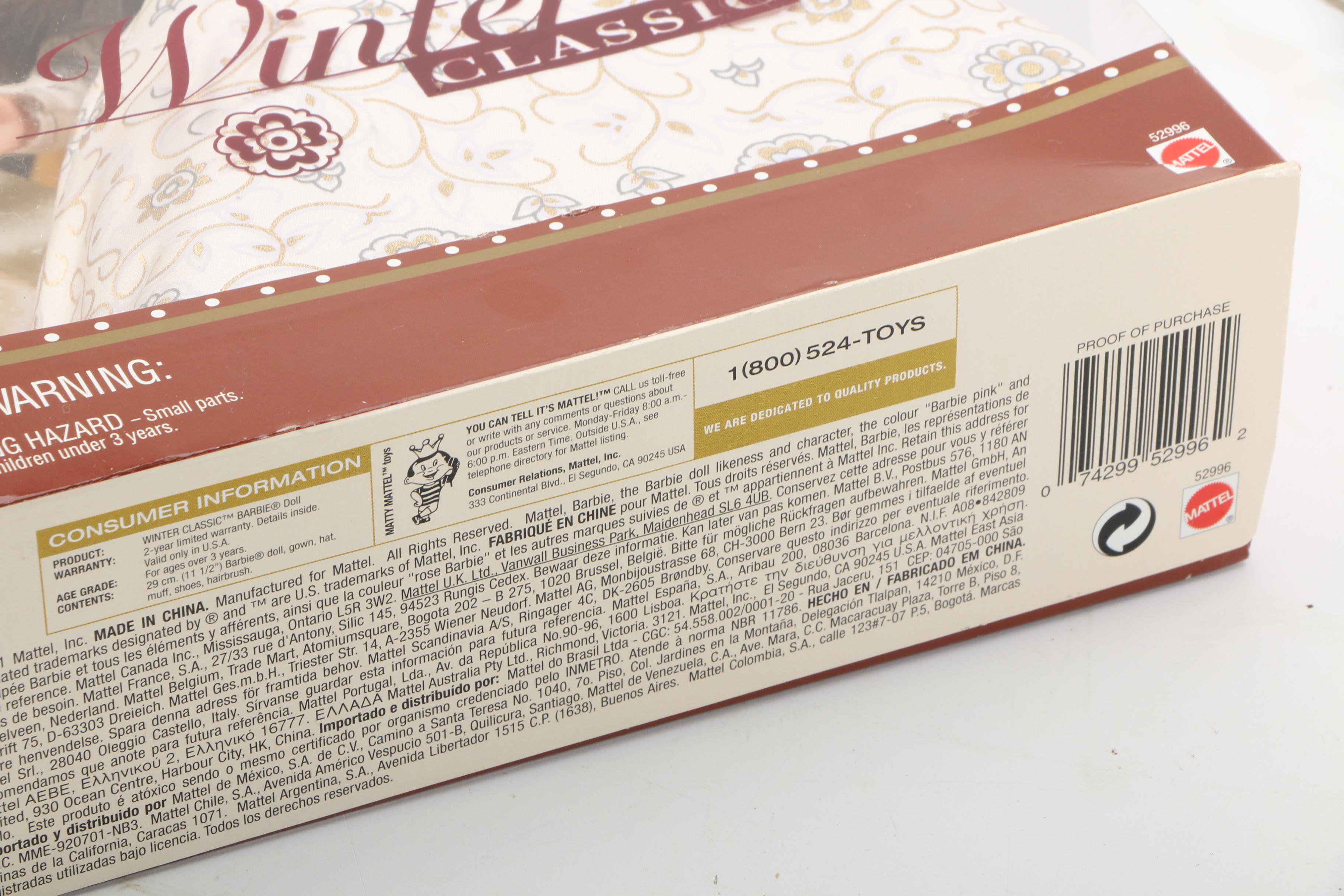 Winter Classic Barbie | EBTH