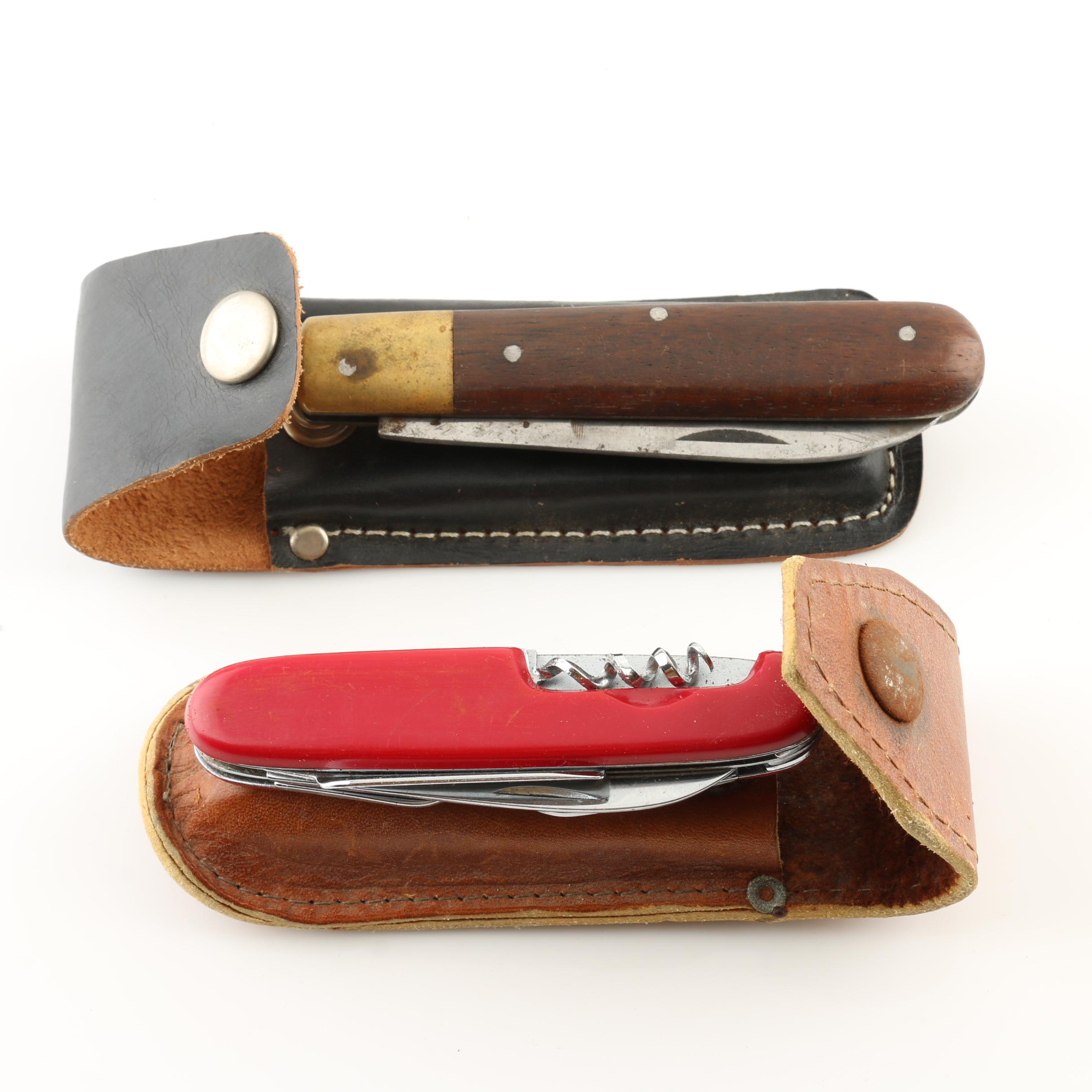 Group of 10 Various Knives Including a Cabela's Club Knife EBTH