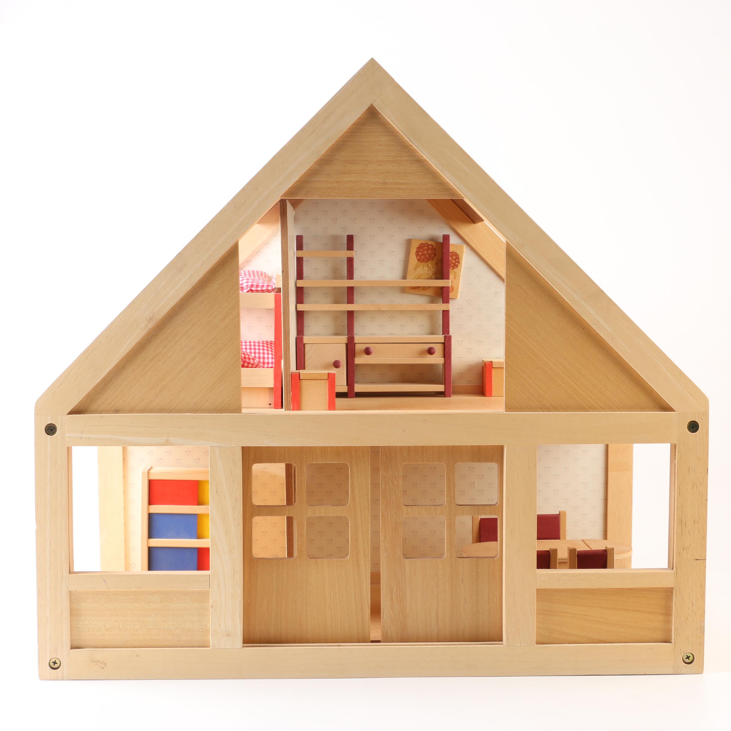 a frame dollhouse