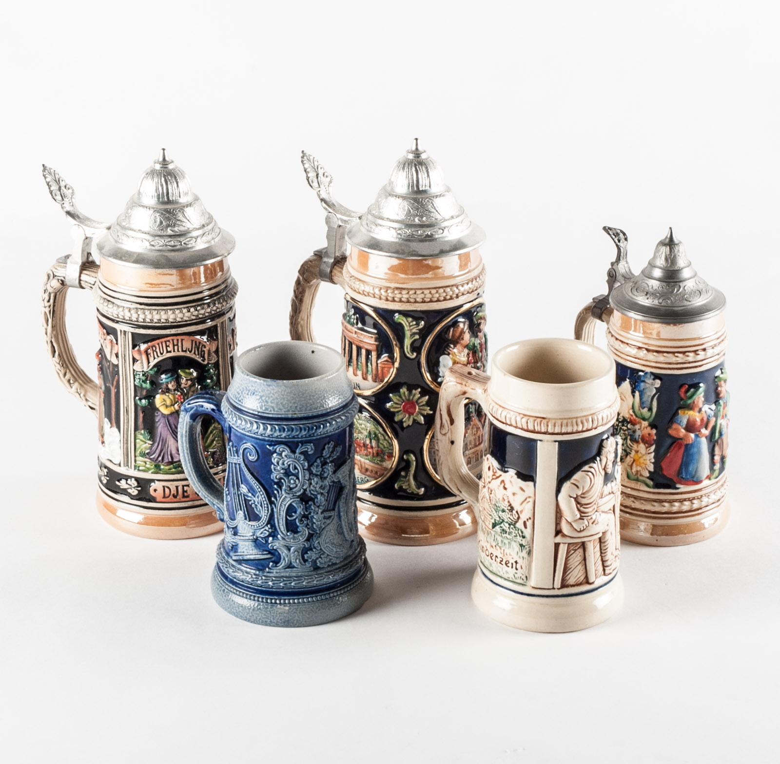 Ceramic German Beer Steins EBTH