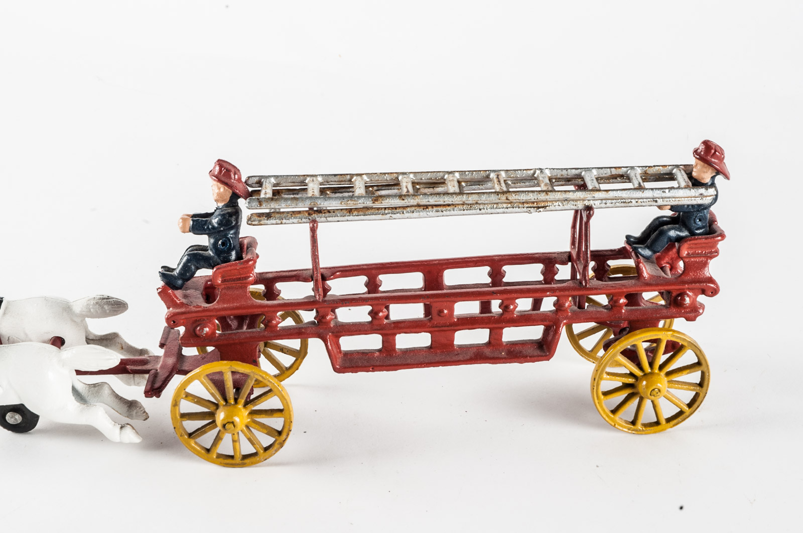 Replica Cast Iron Fire Wagon Toy EBTH