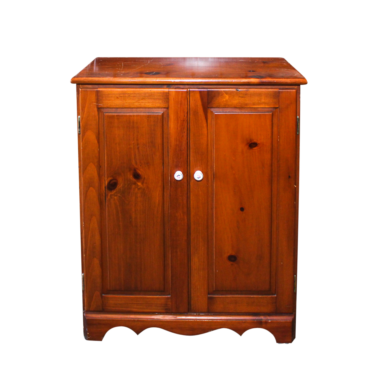 Vintage Cedar Lined Yarn Storage EBTH