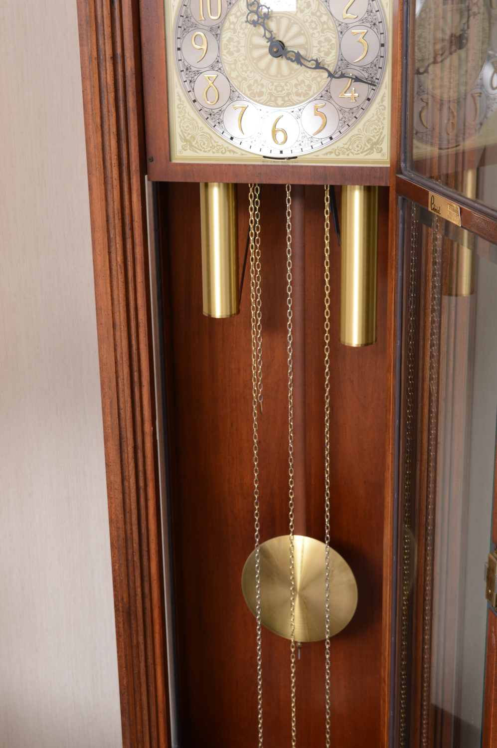 Colonial of Zeeland Grandfather Clock with Moon Phase Dial EBTH