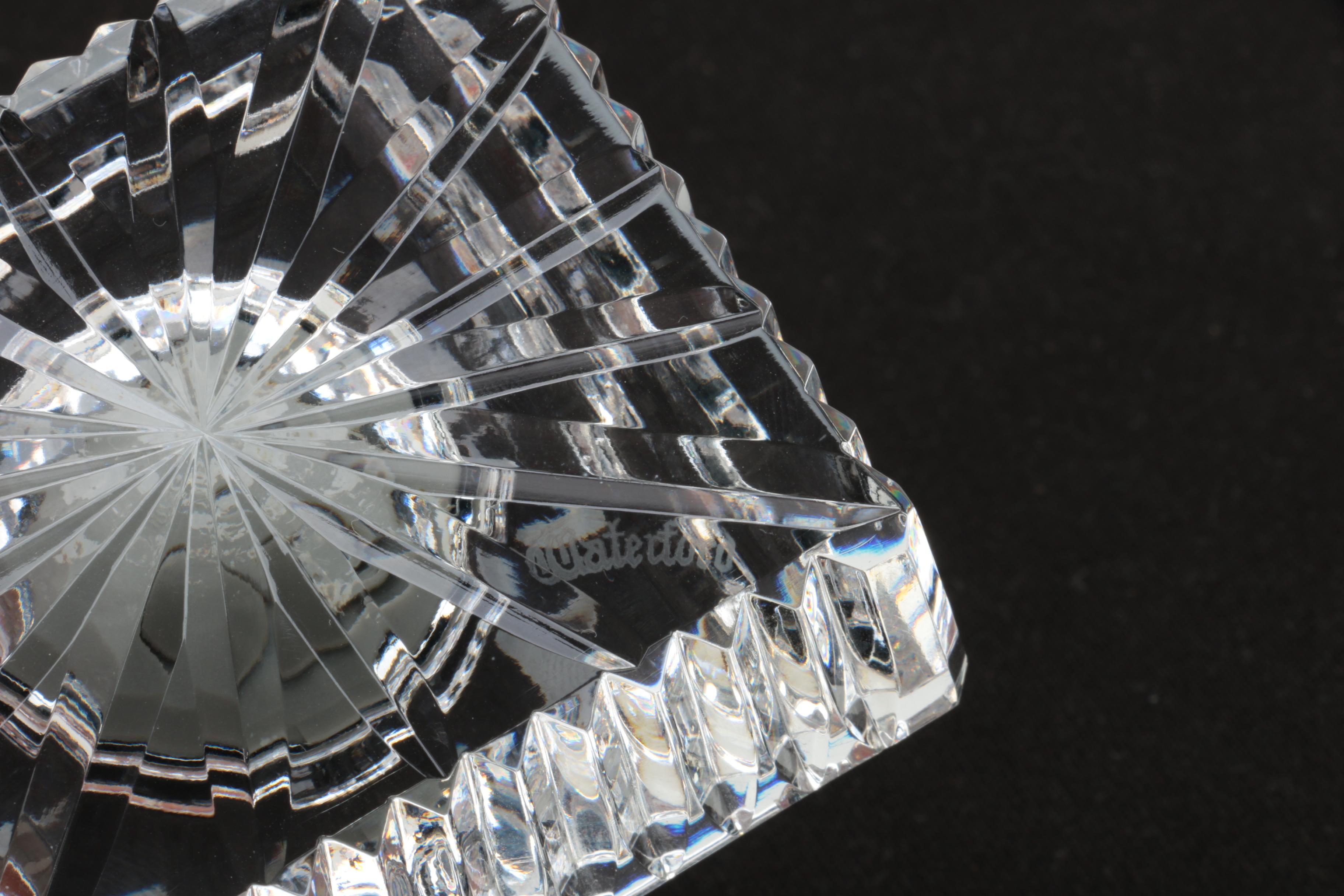 Waterford Crystal Miniature Clock EBTH