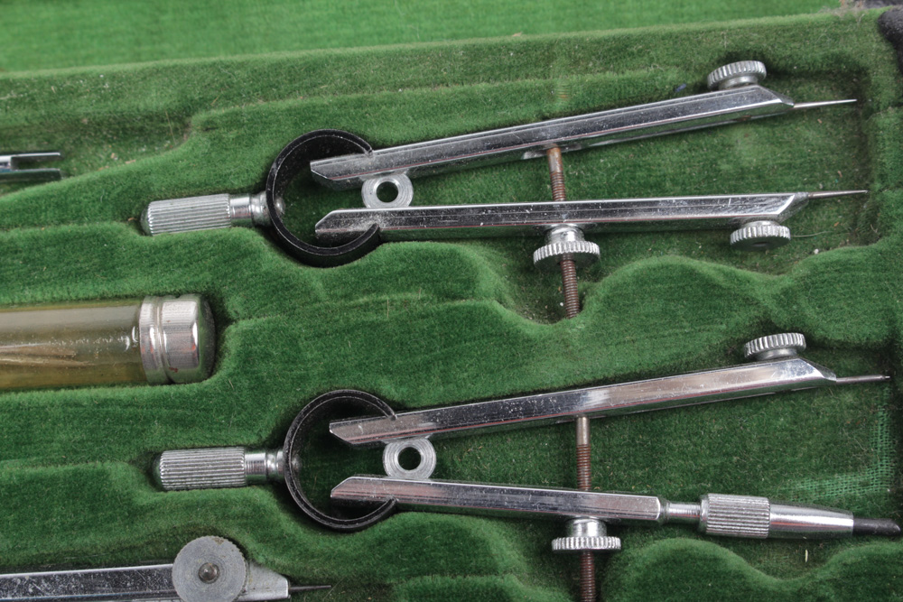 Vintage Keuffel & Esser Co. "Mercury" Drafting Tool Kit EBTH