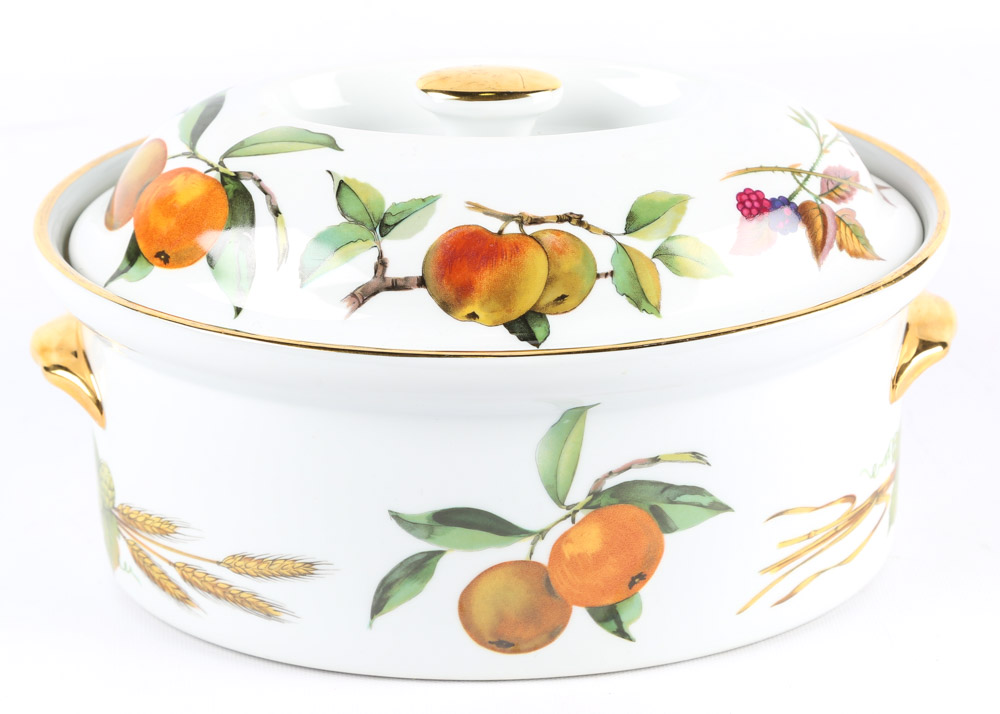 Royal Worcester "Evesham" Porcelain Oven to Table Bakeware EBTH