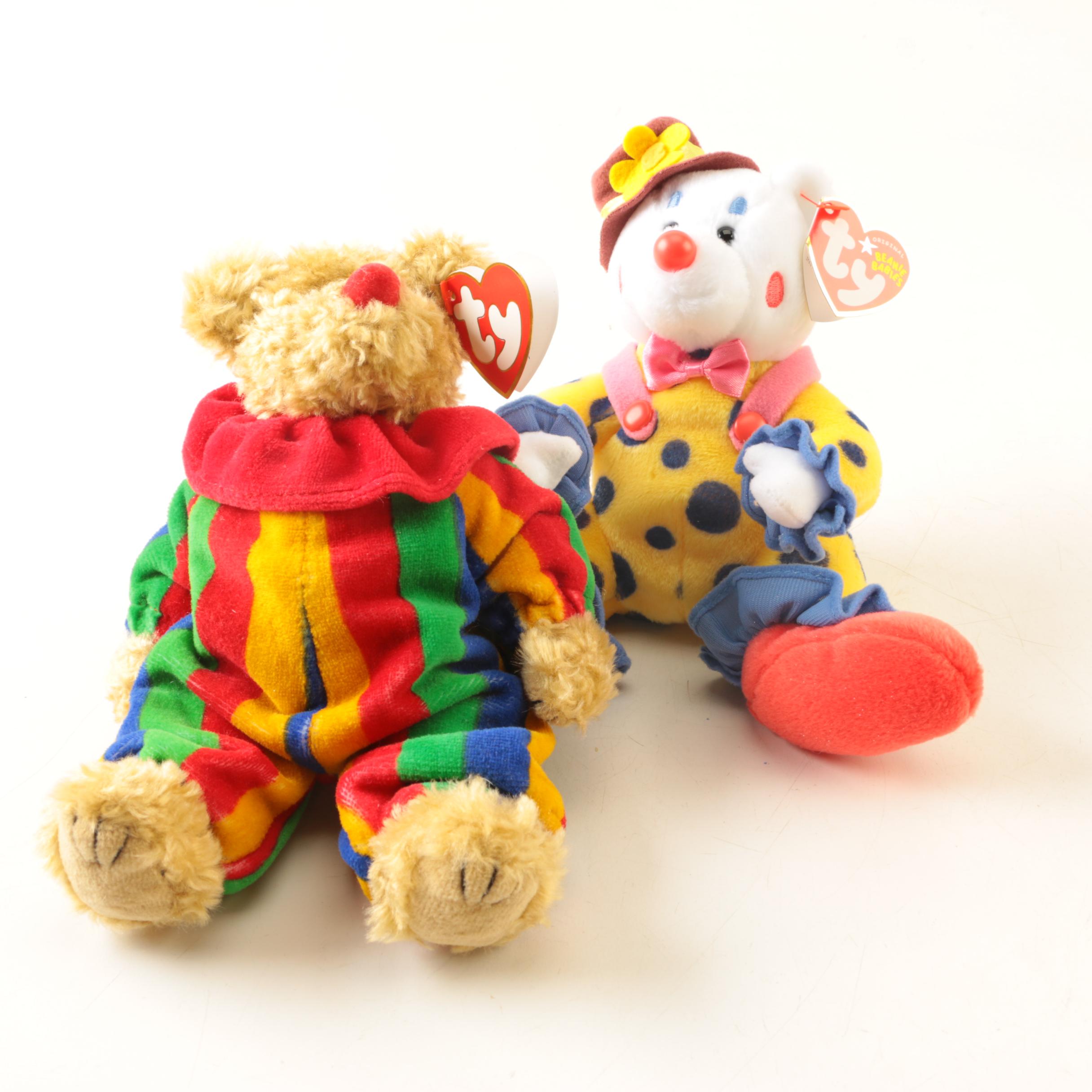 juggles the clown beanie baby