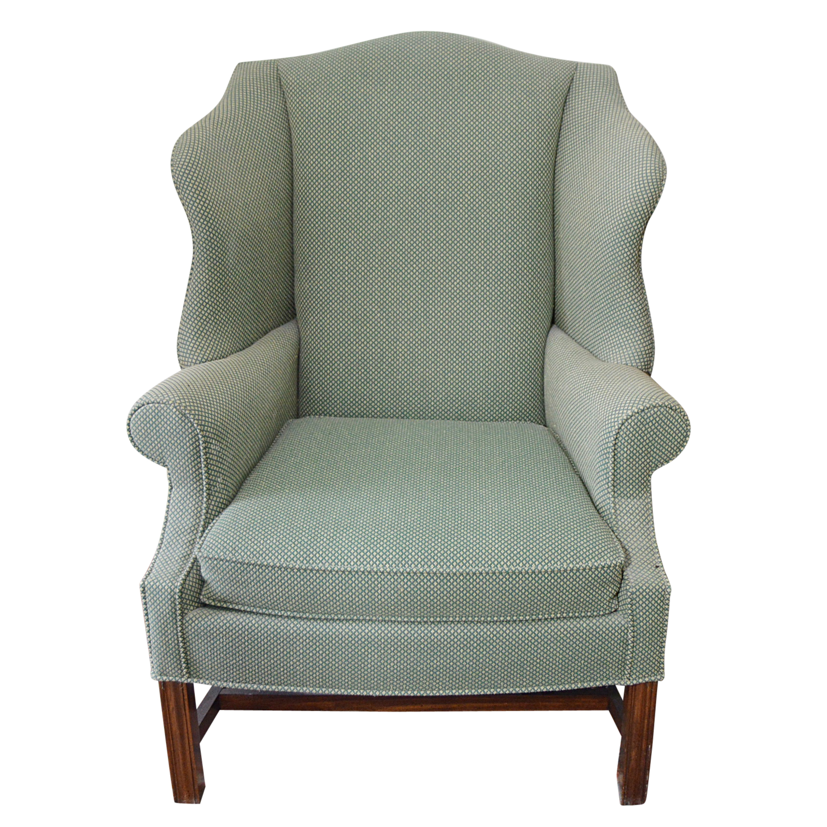 broyhill wingback chair