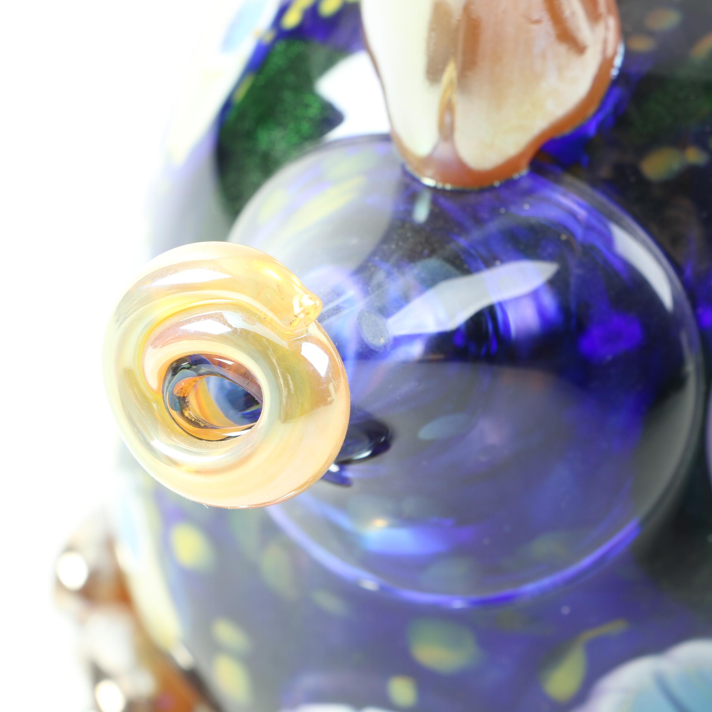 Paul Counts Art Glass Teapot Sculpture EBTH