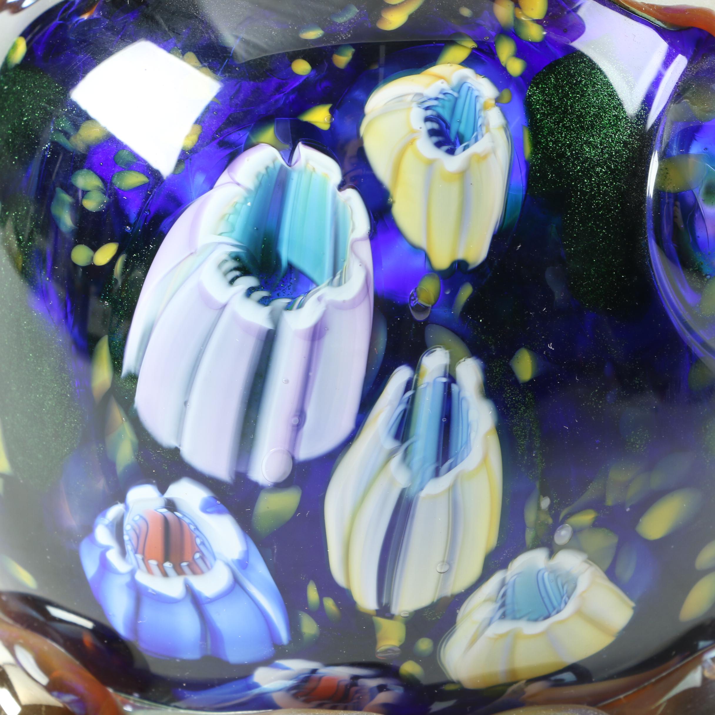 Paul Counts Art Glass Teapot Sculpture EBTH