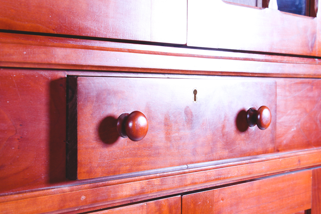 Federal Style Cherry Corner by McMahan Furniture Company EBTH