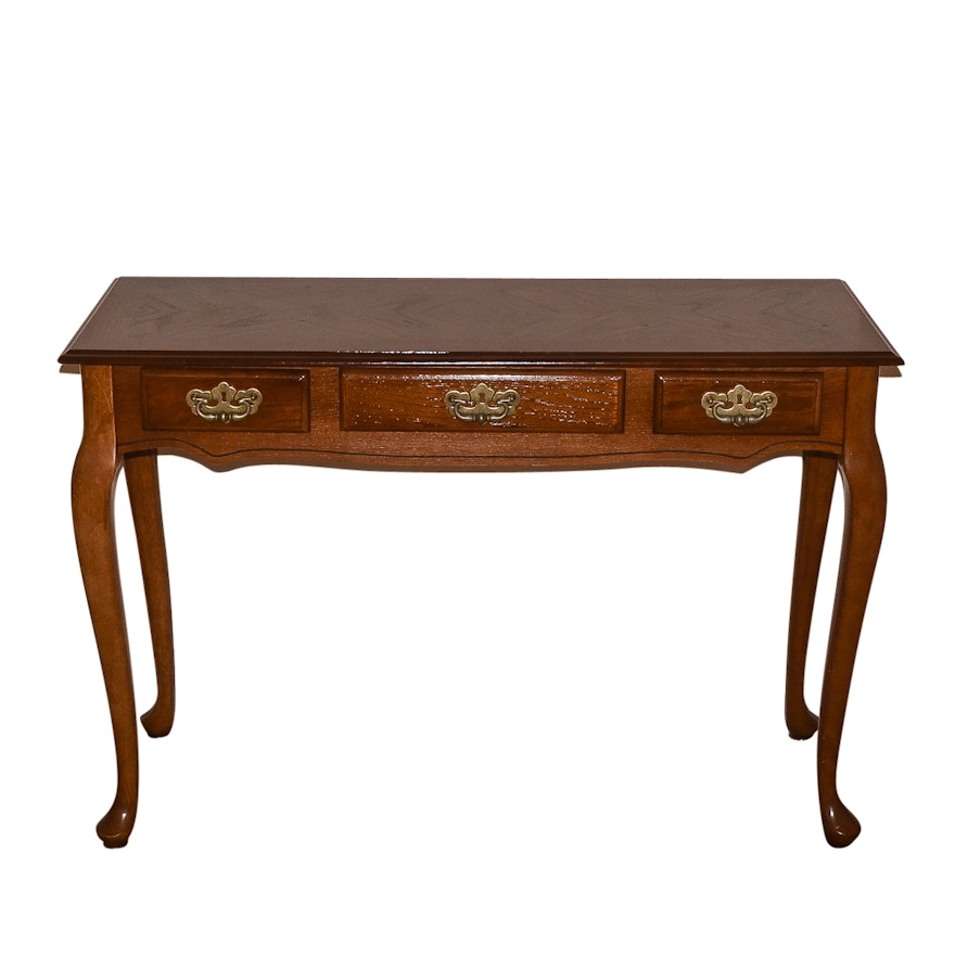 Queen Anne Style Sofa Table Ebth Queen Anne Style Sofa Table