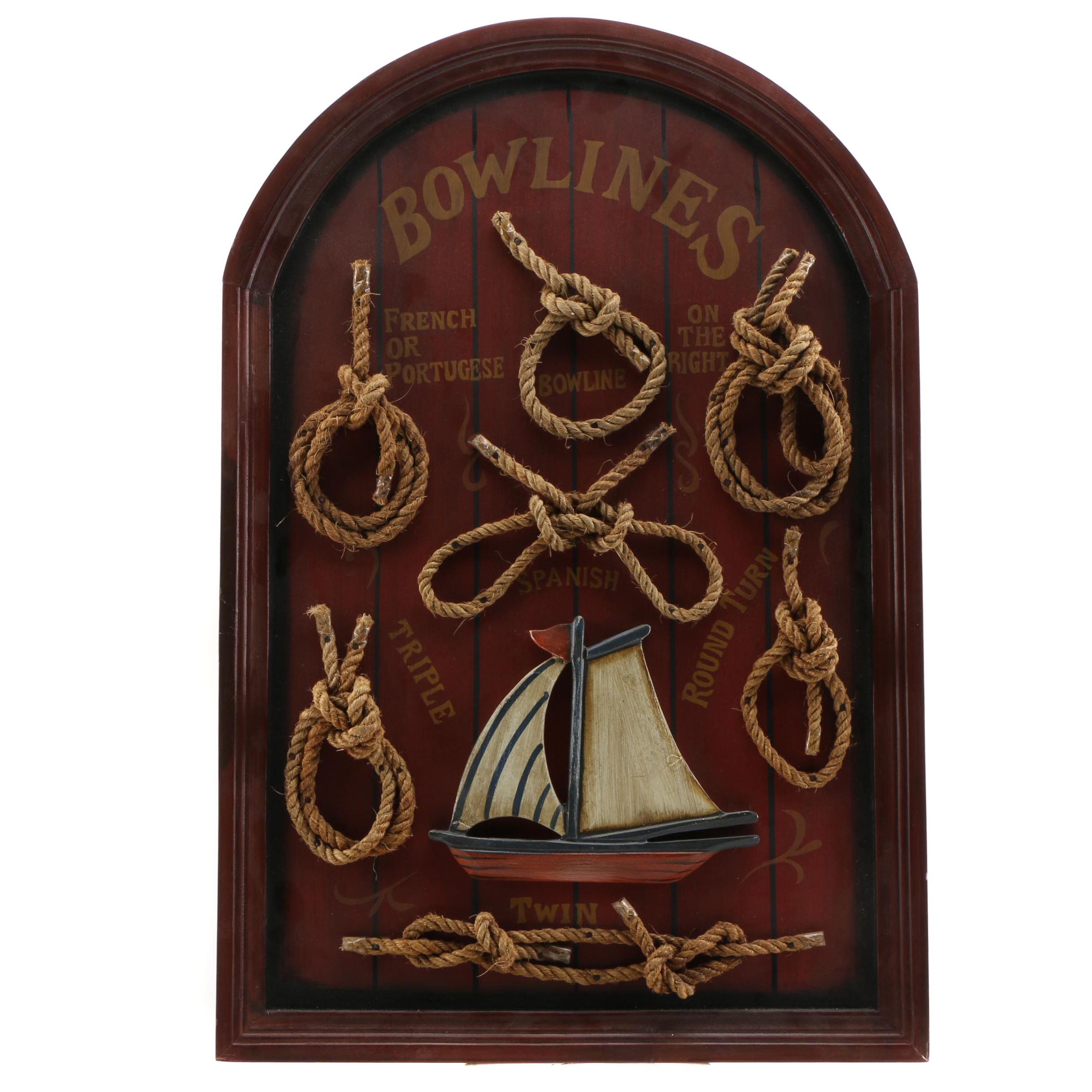 Decorative Nautical Knot Board Ebth