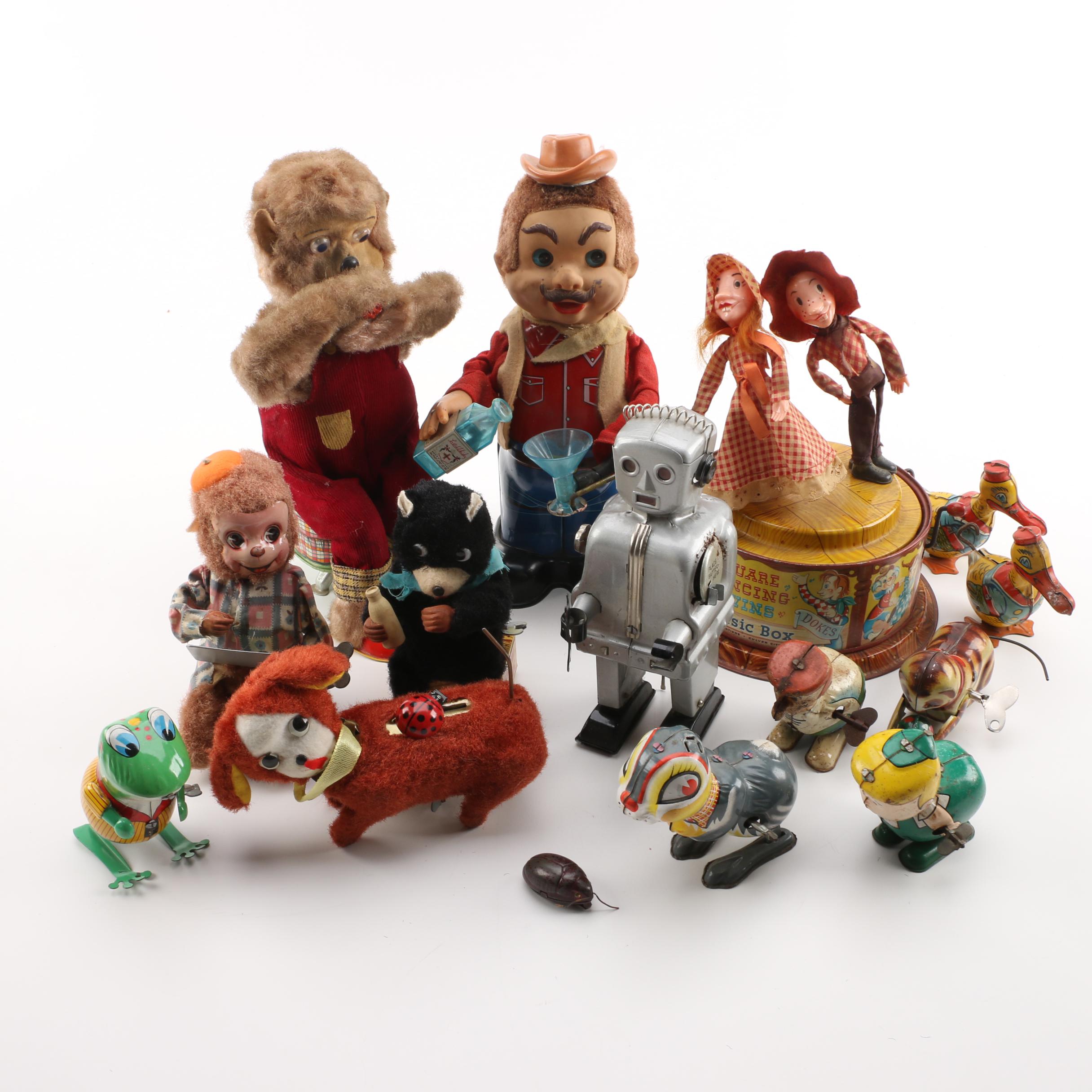 Vintage Mechanical Toys Including "The Jetsons" EBTH