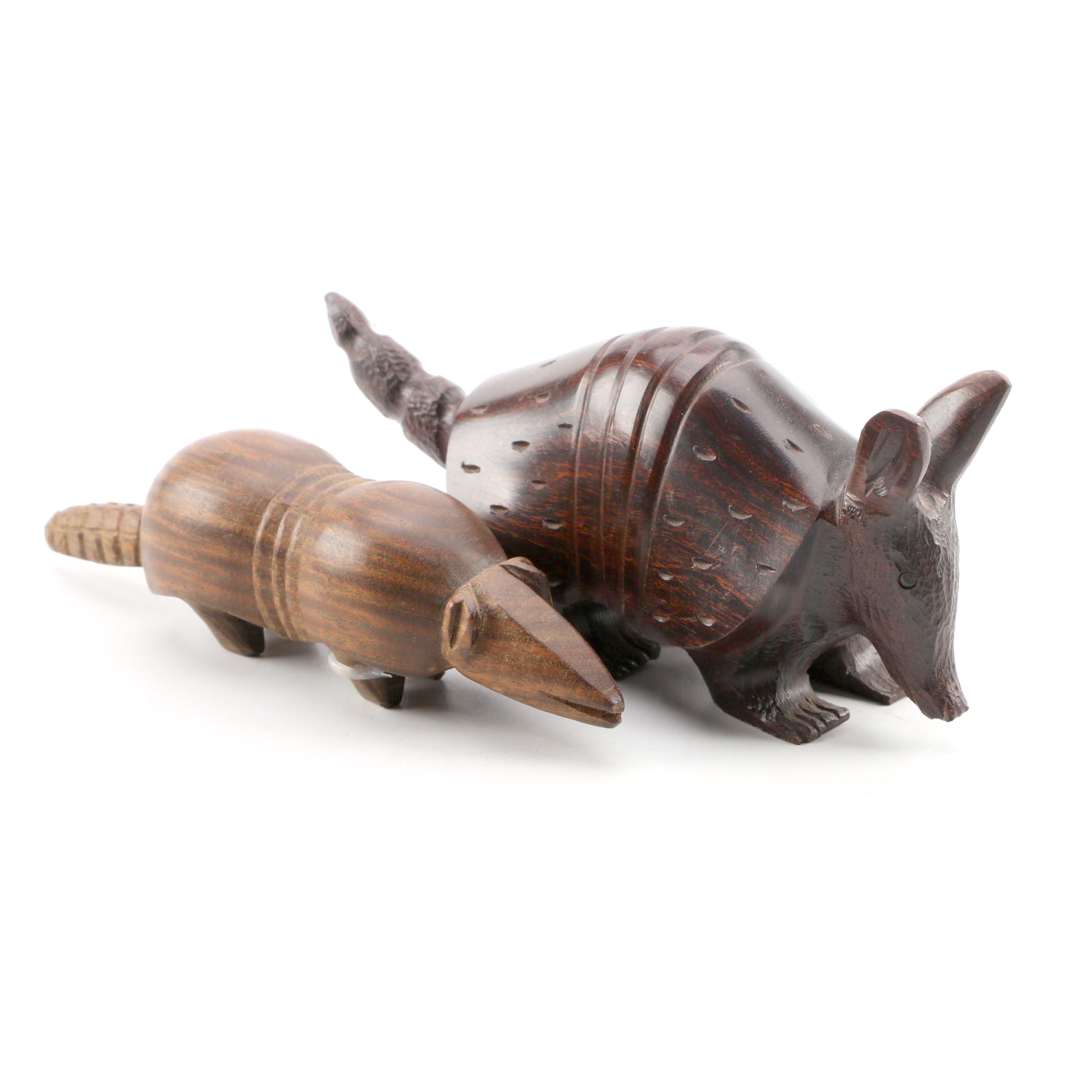 wooden armadillo
