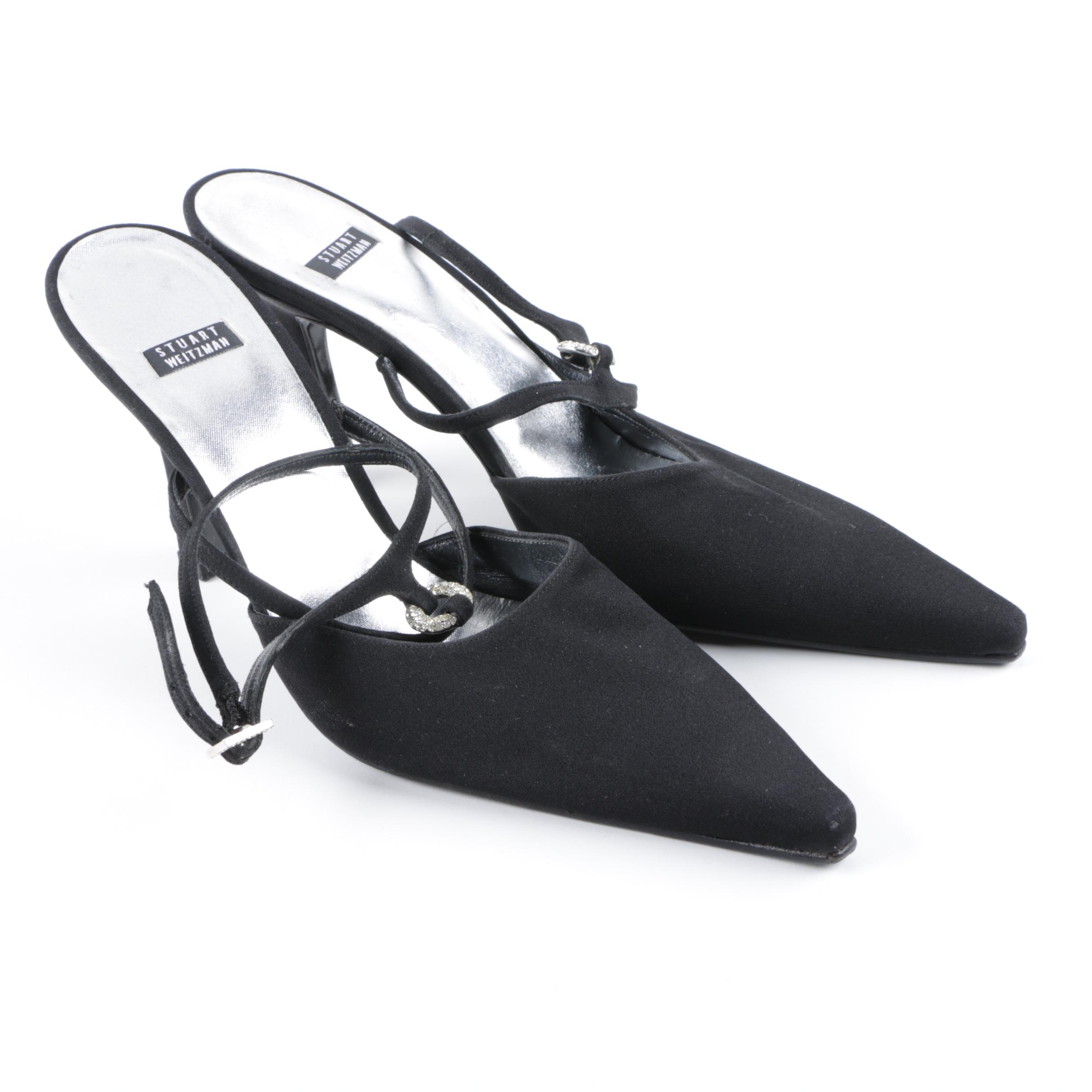 stuart weitzman rhinestone sandals