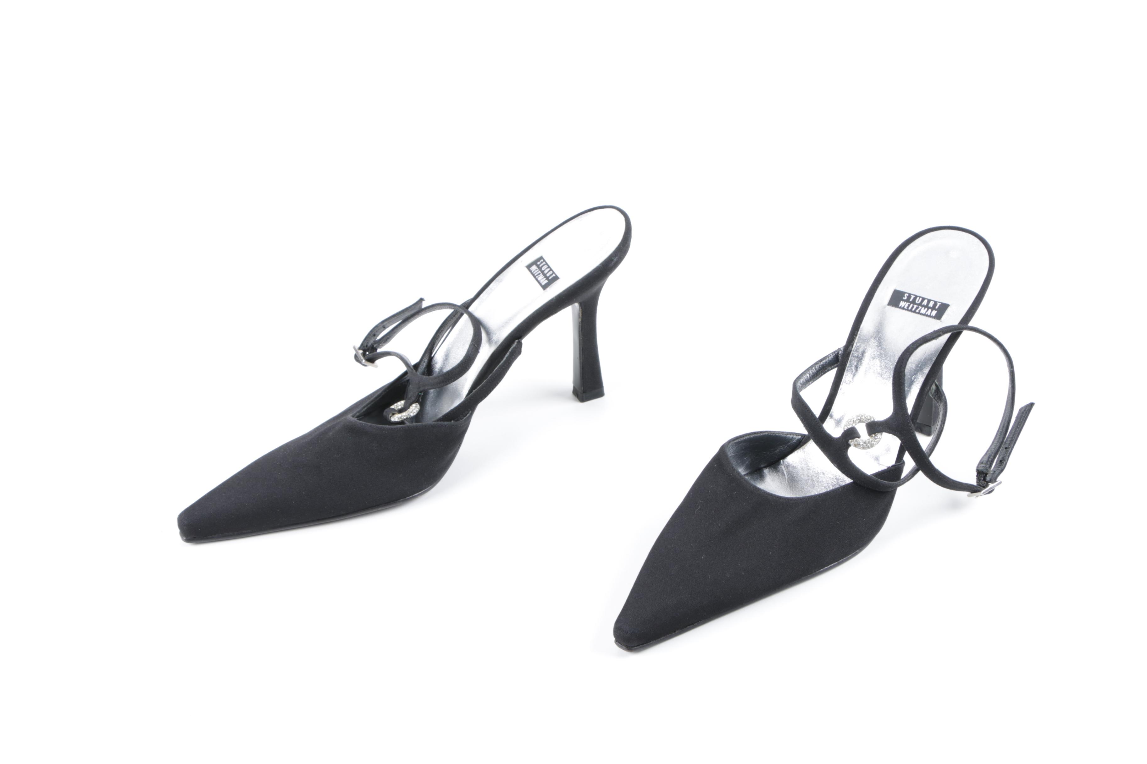 stuart weitzman rhinestone sandals