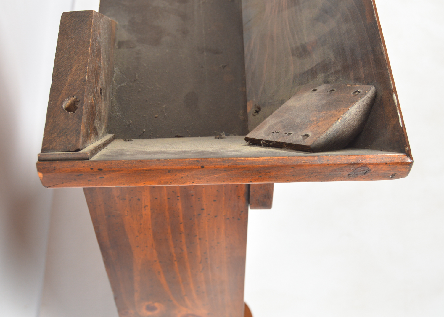 Vintage "Open Hearth" Pine Dresser and Mirrored Hutch EBTH