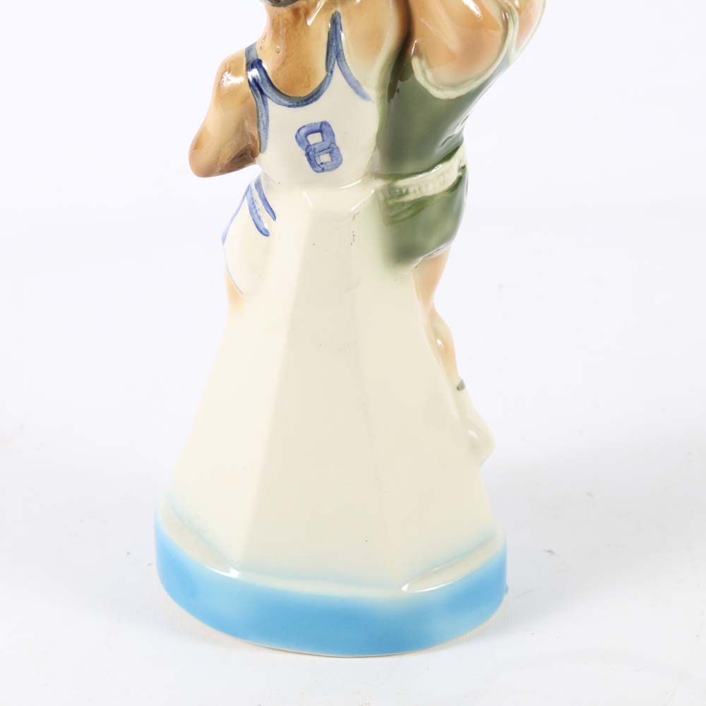 Vintage Ezra Brooks Basketball Decanter EBTH