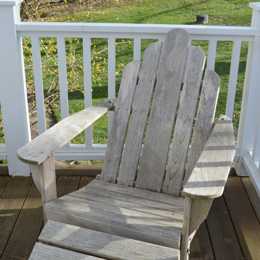 Smith & Hawken Teak Adirondack Chairs | EBTH