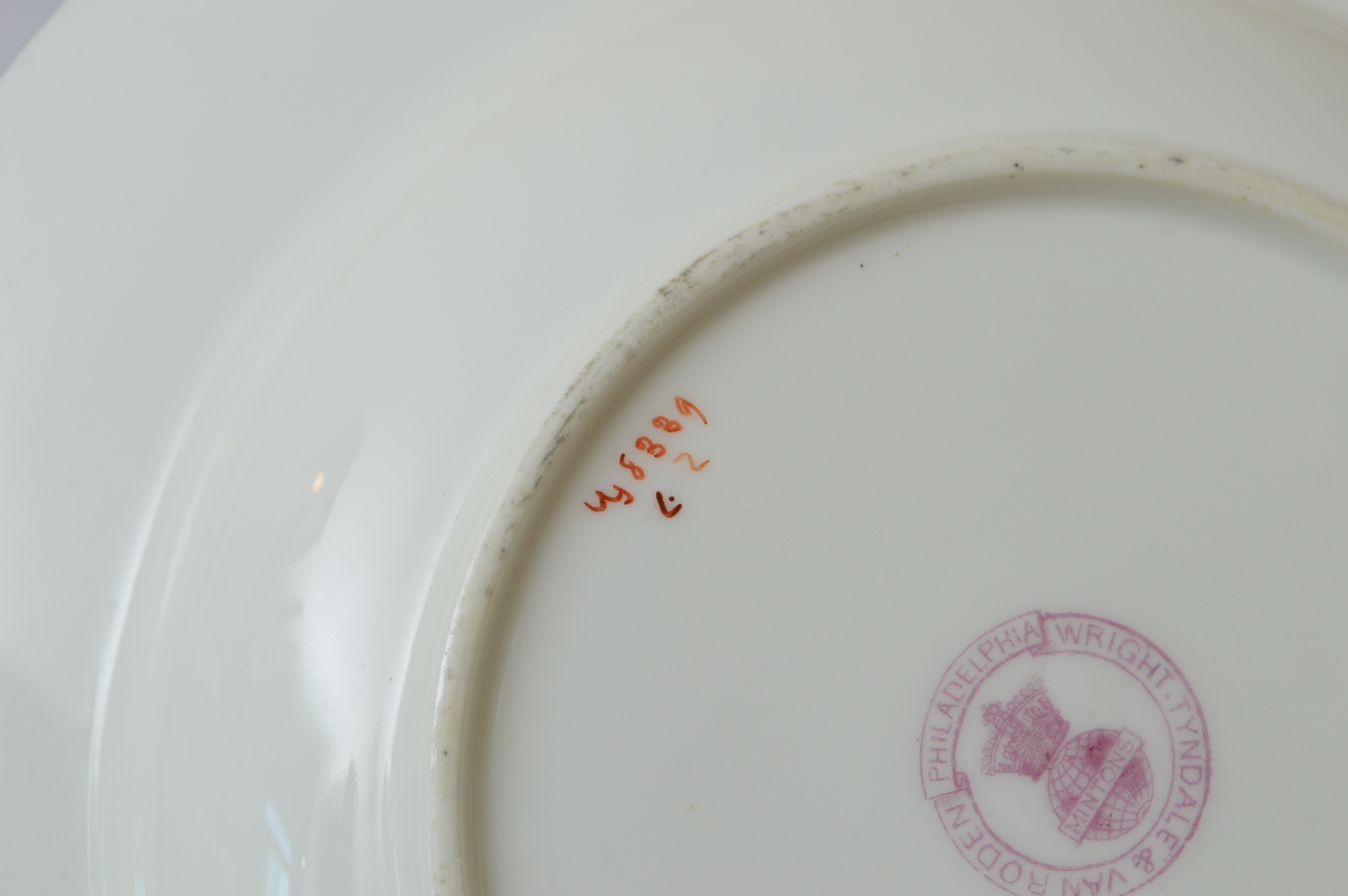Wright, Tyndale & Van Roden China Plates | EBTH