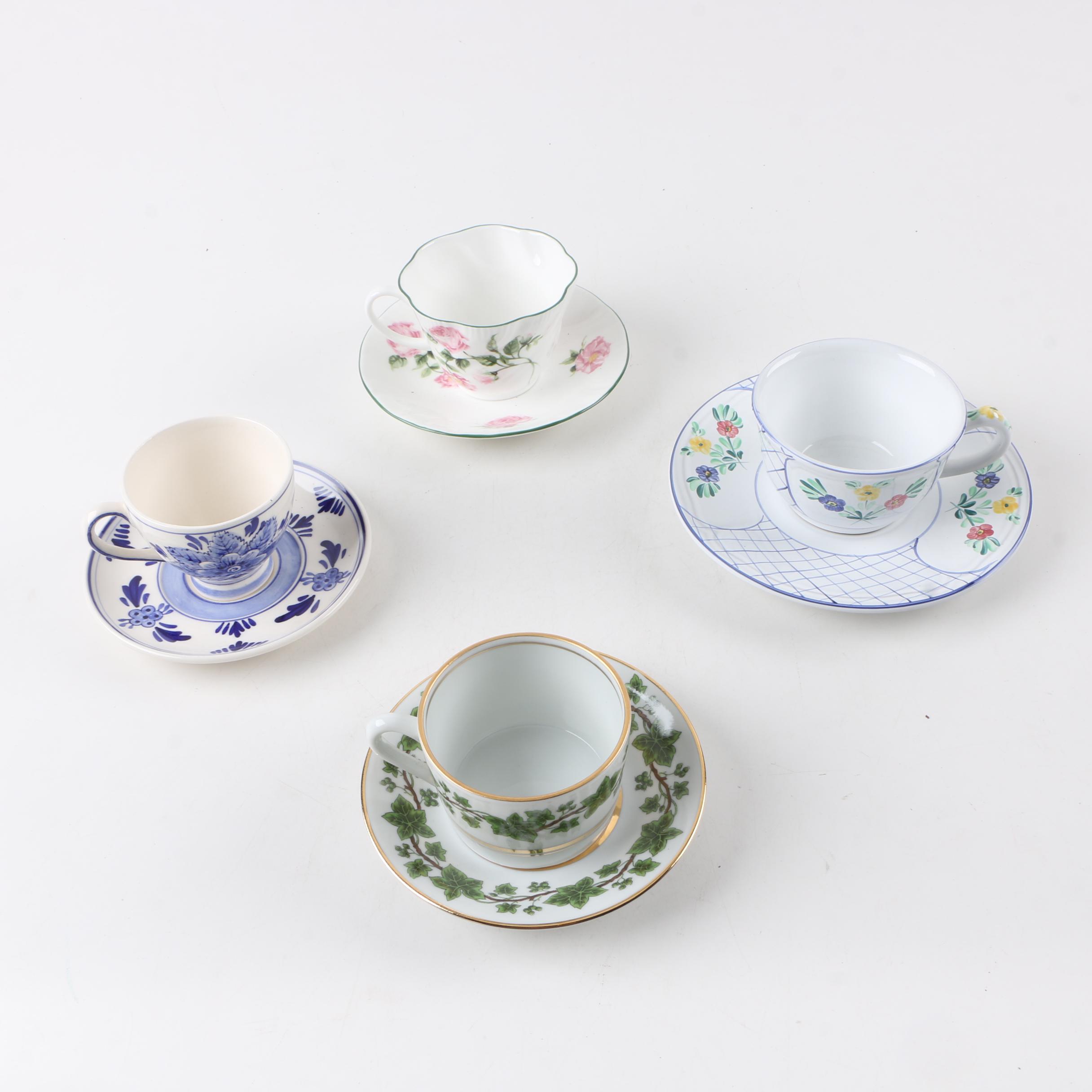Porcelain and Earthenware Cups and Saucers EBTH