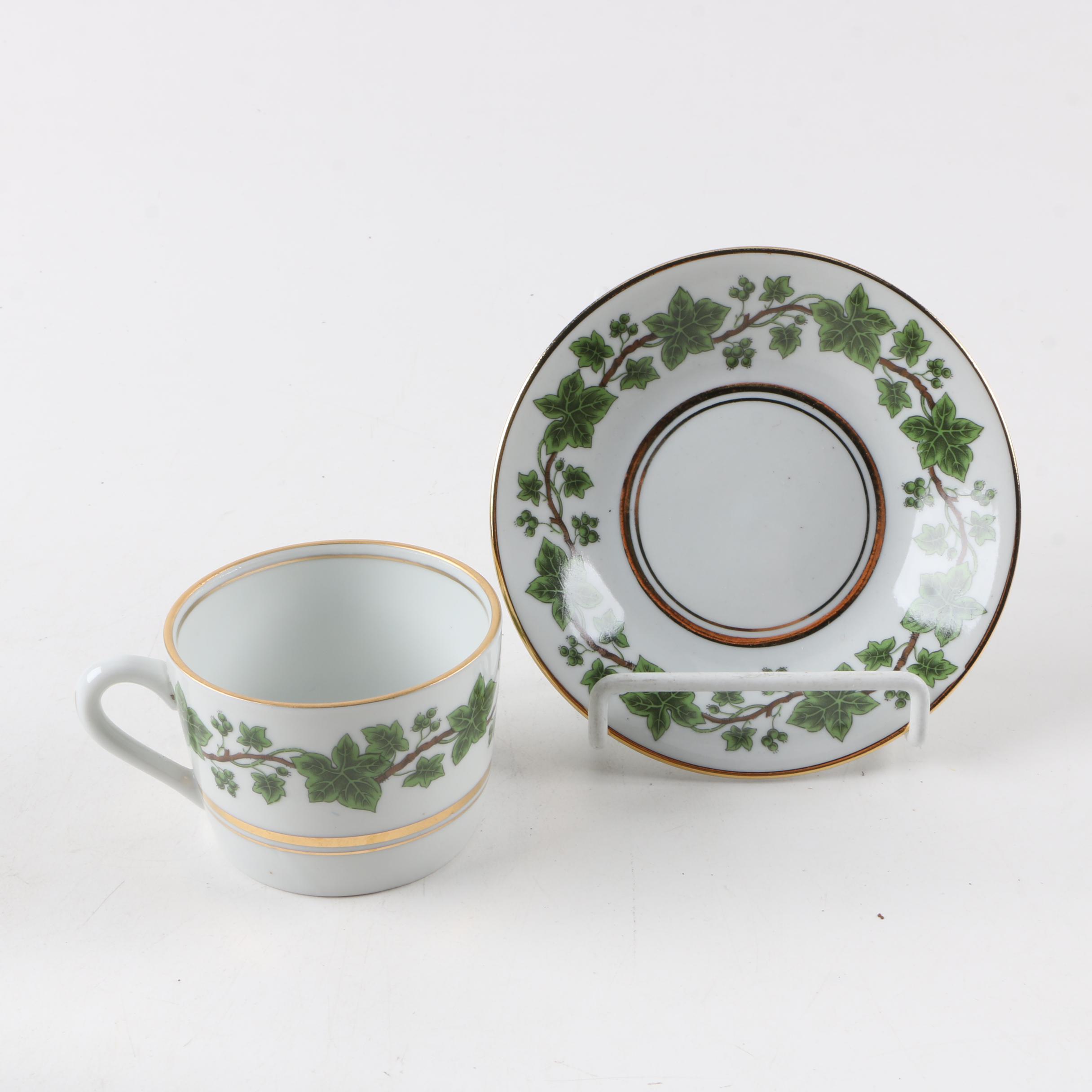 Porcelain and Earthenware Cups and Saucers EBTH