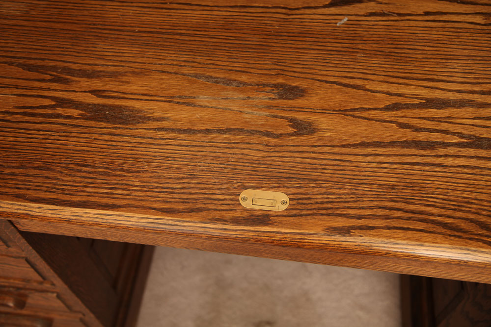 Roll Top Desk by Oak Crest EBTH