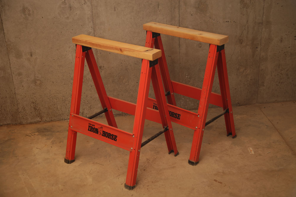 Hirsh "Iron Horse" Sawhorses EBTH