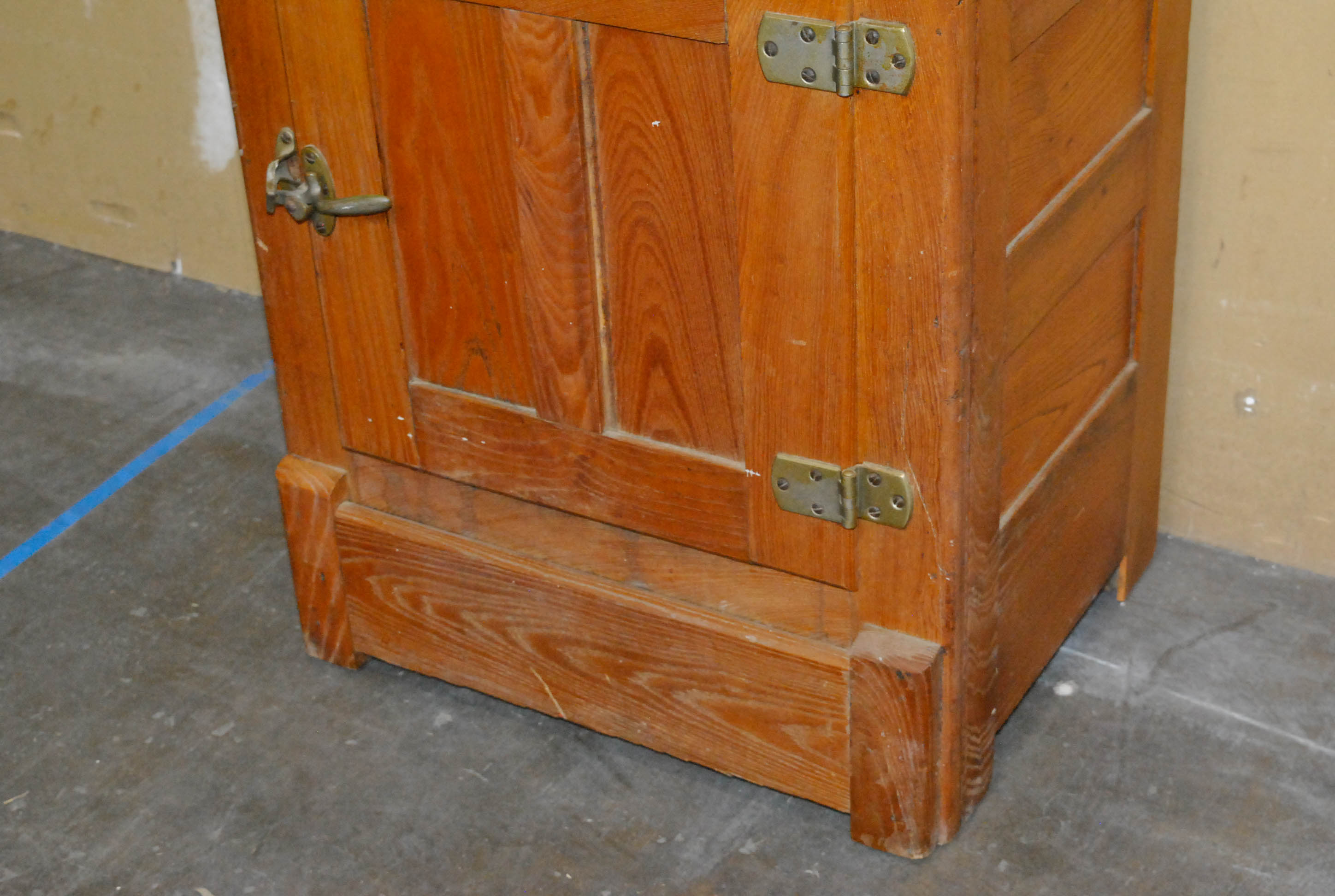 Antique Oak Ice Chest EBTH