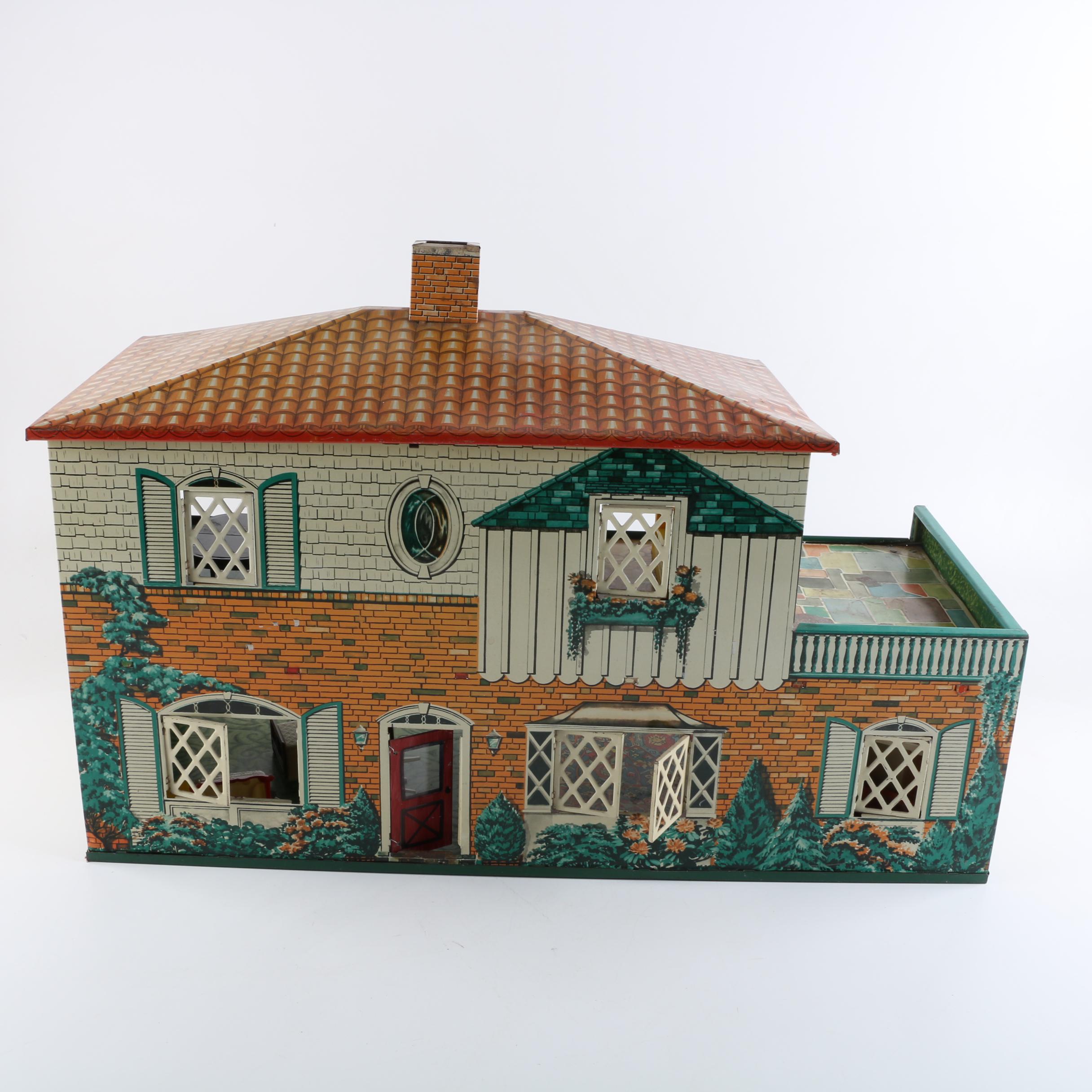 vintage marx dollhouse