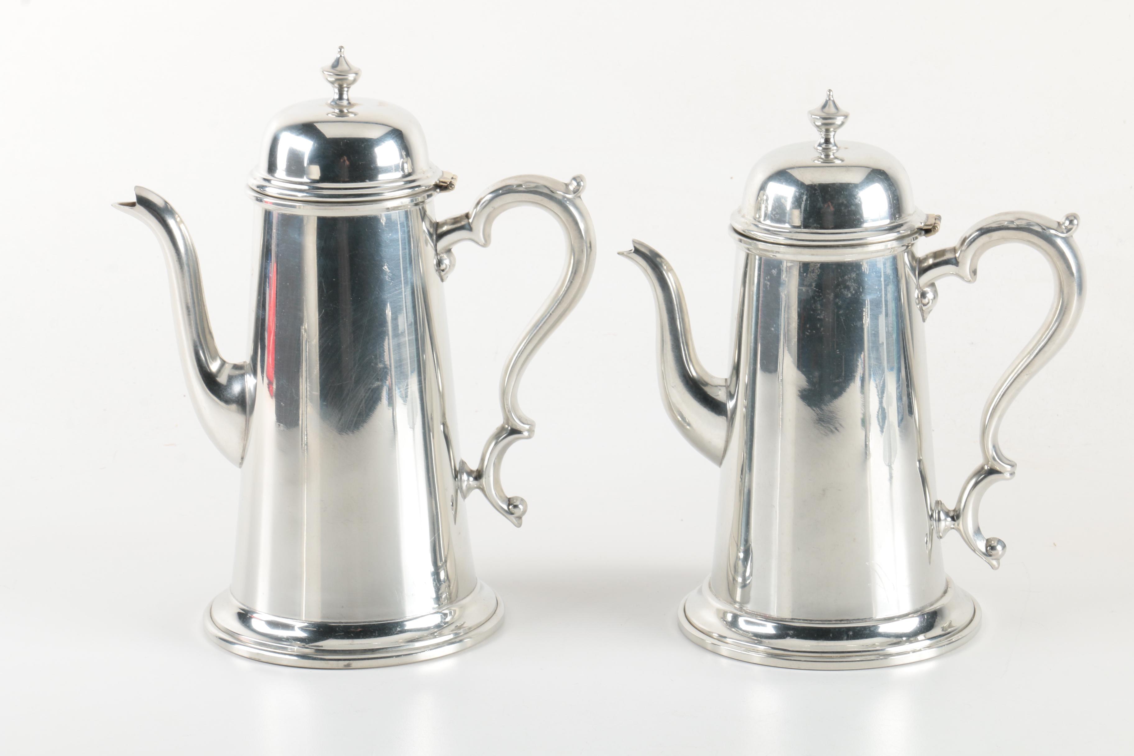 Colonial Pewter by Boardman Coffee and Tea Service and Assorted Serveware EBTH