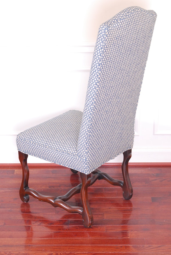 Upholstered High Back Dining Chairs by The Charles Stewart ...
