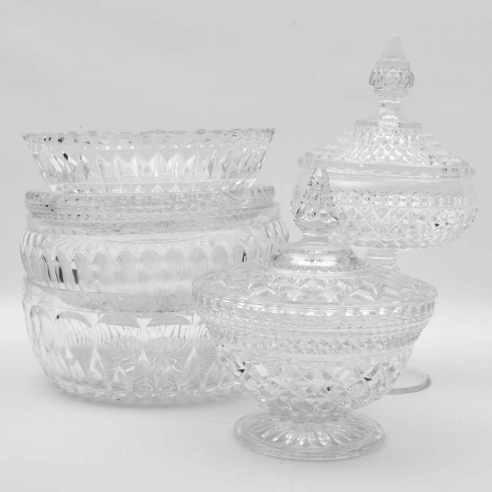 Cut Glass Tableware EBTH
