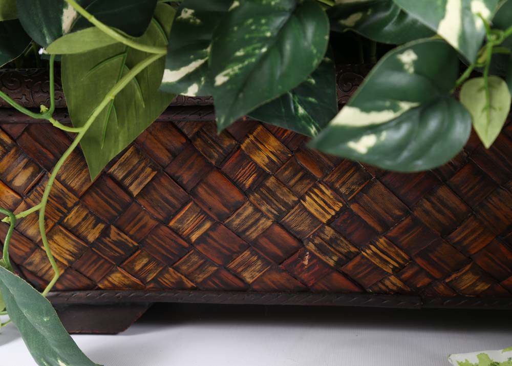 Baskets and Silk Greenery EBTH