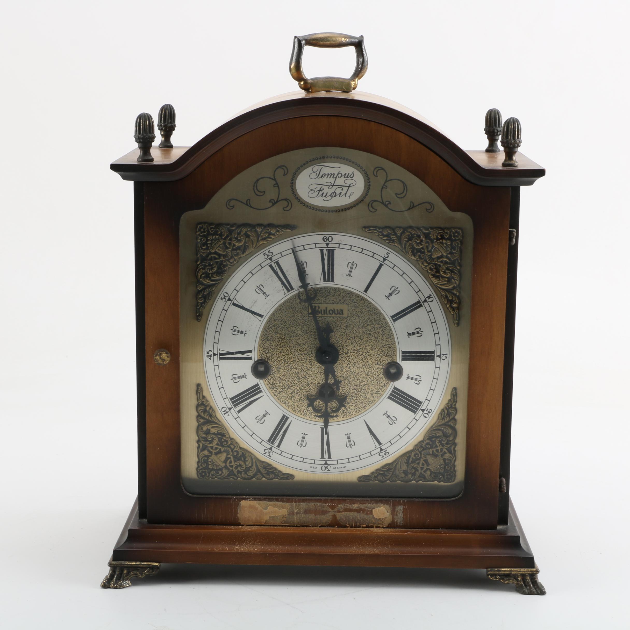 Bulova Tempus Fugit Mantel Clock EBTH