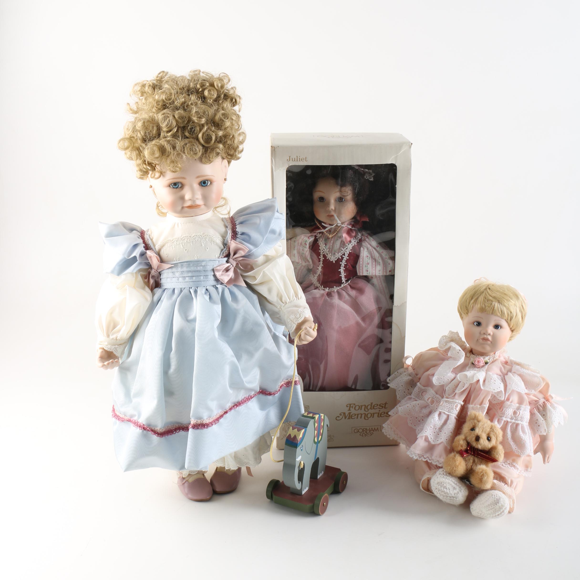 the hamilton collection porcelain dolls