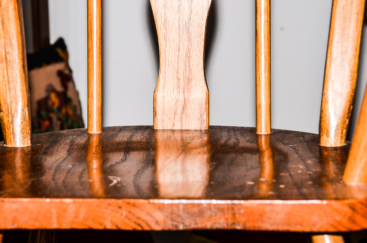 Children's Oak Rocking Chair EBTH