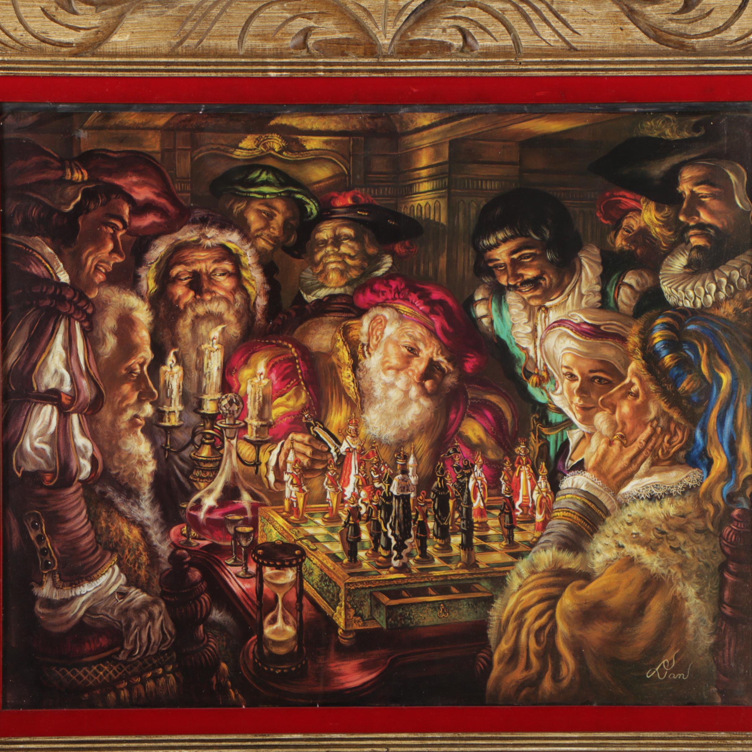 Offset Lithograph Print after Virginia Dan EBTH