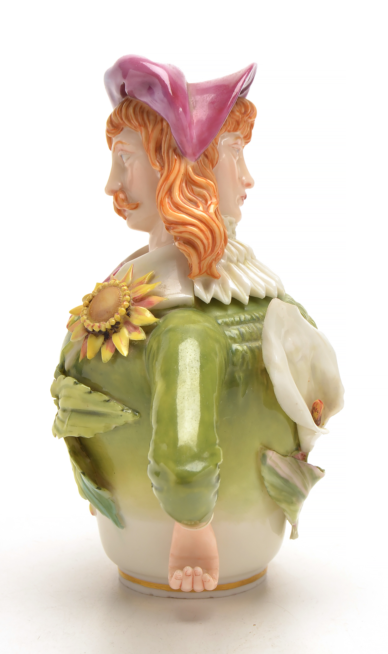 1882 Royal Worcester Aesthetic Movement Porcelain Teapot EBTH