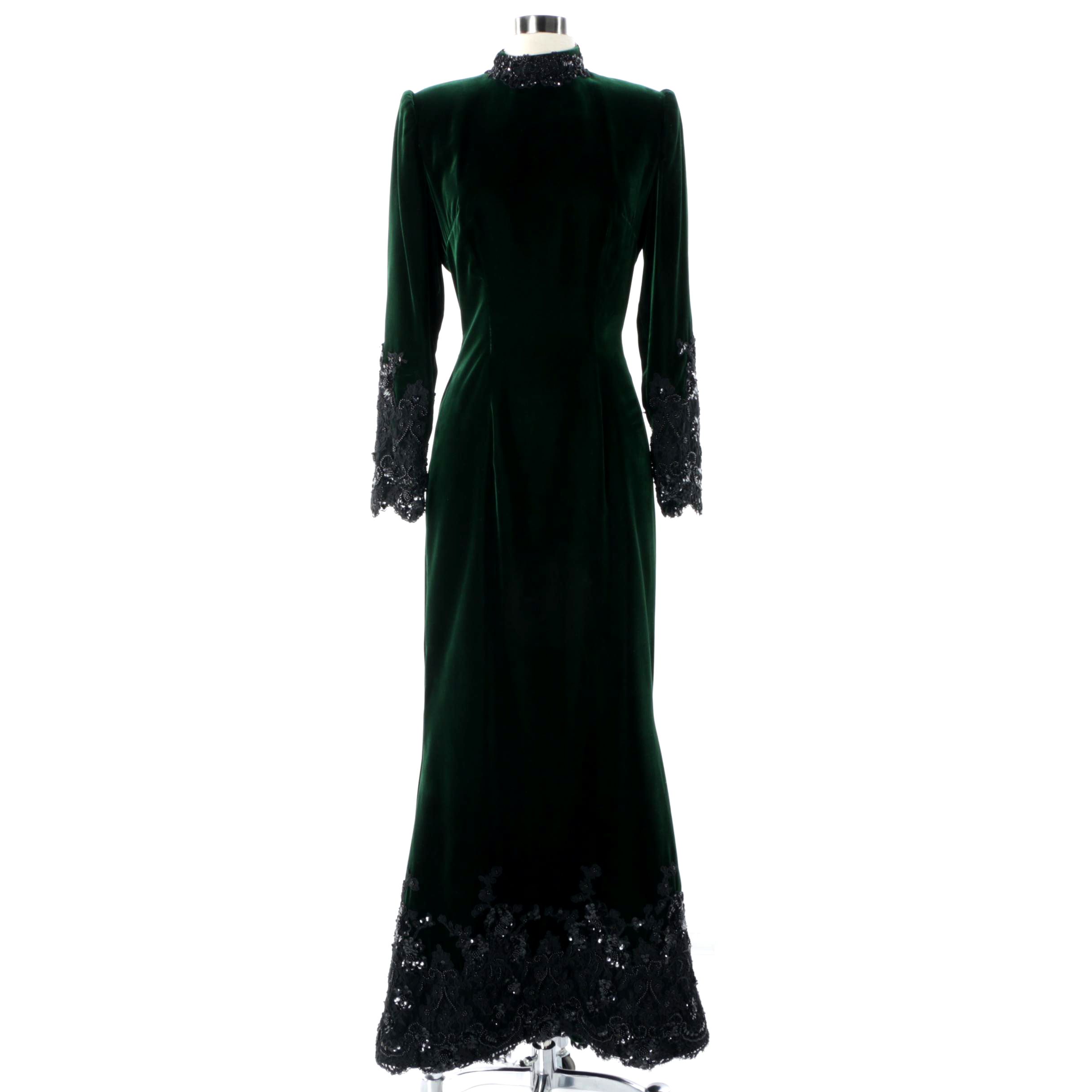 neiman marcus emerald green dress