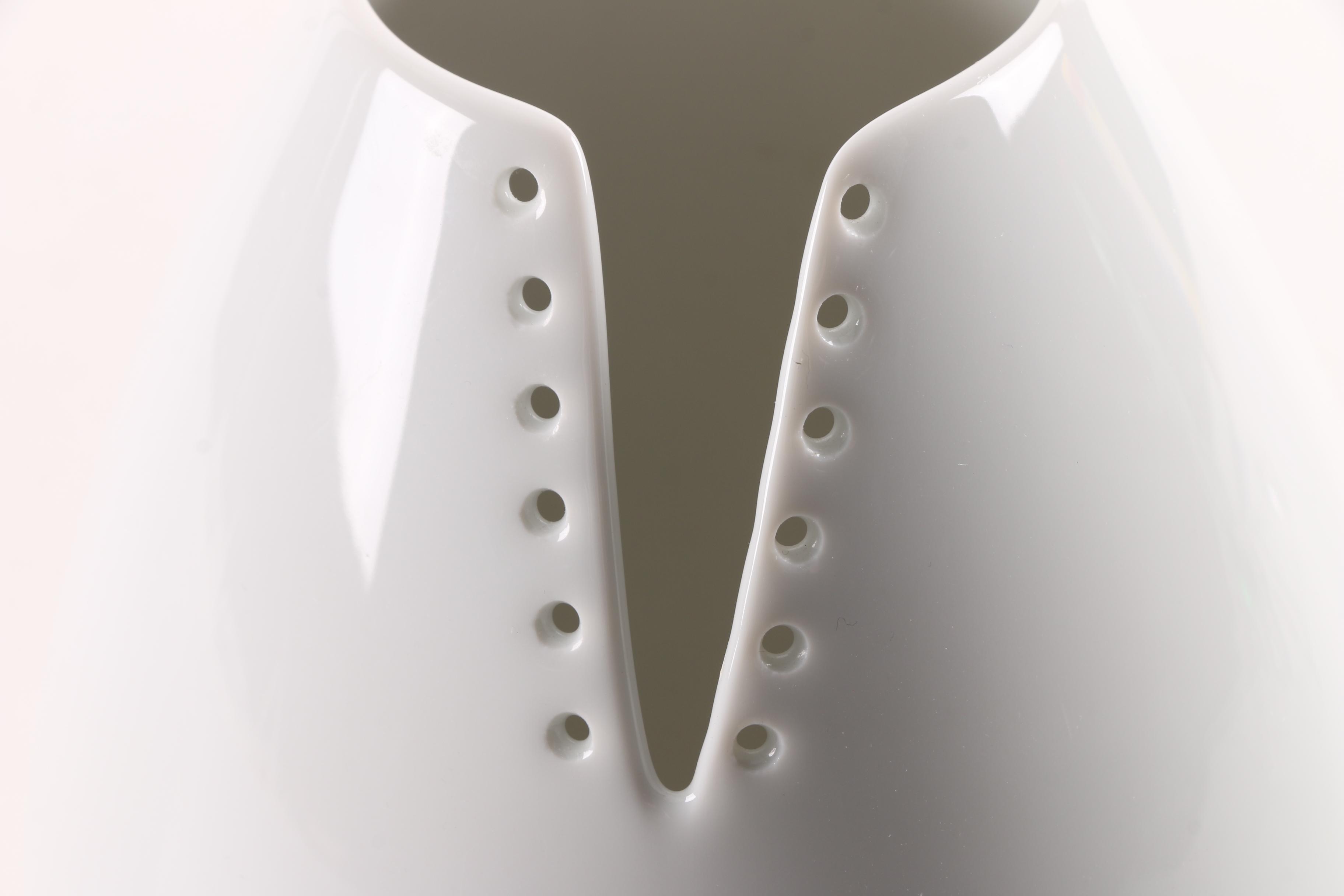 Kaiser Blanc de Chine Vase with Cut Out Design EBTH