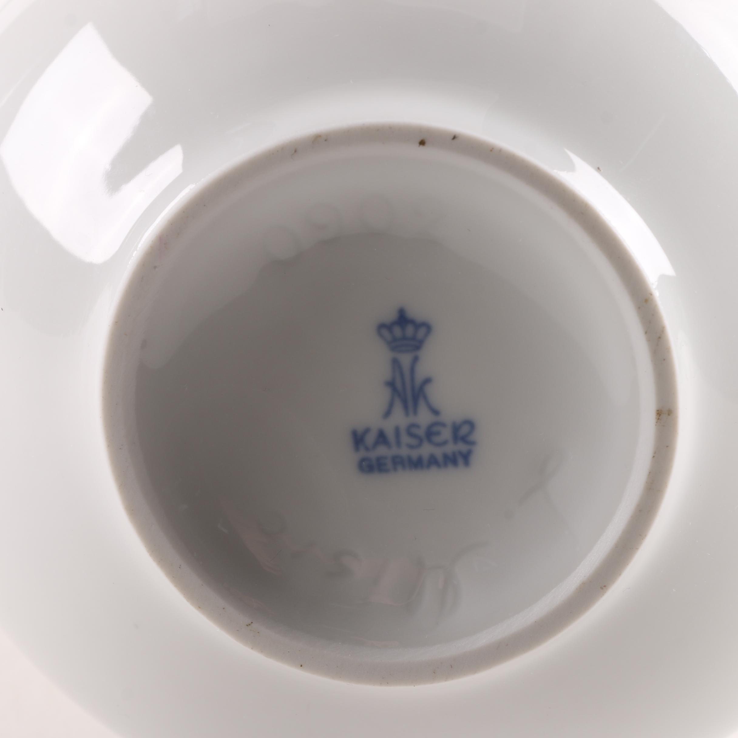 Kaiser Blanc de Chine Vase with Cut Out Design EBTH